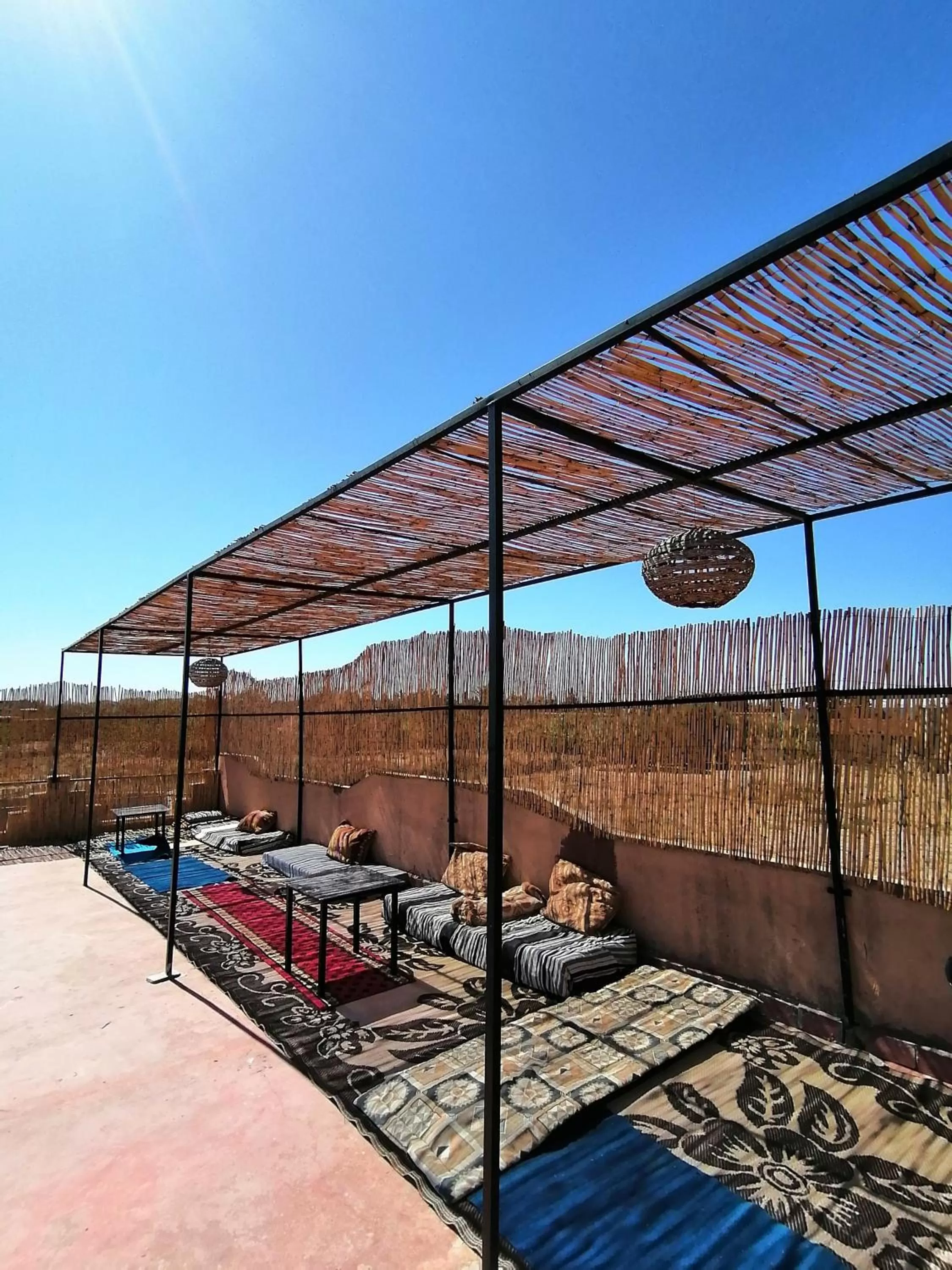 Patio in Riad Darga Rouge