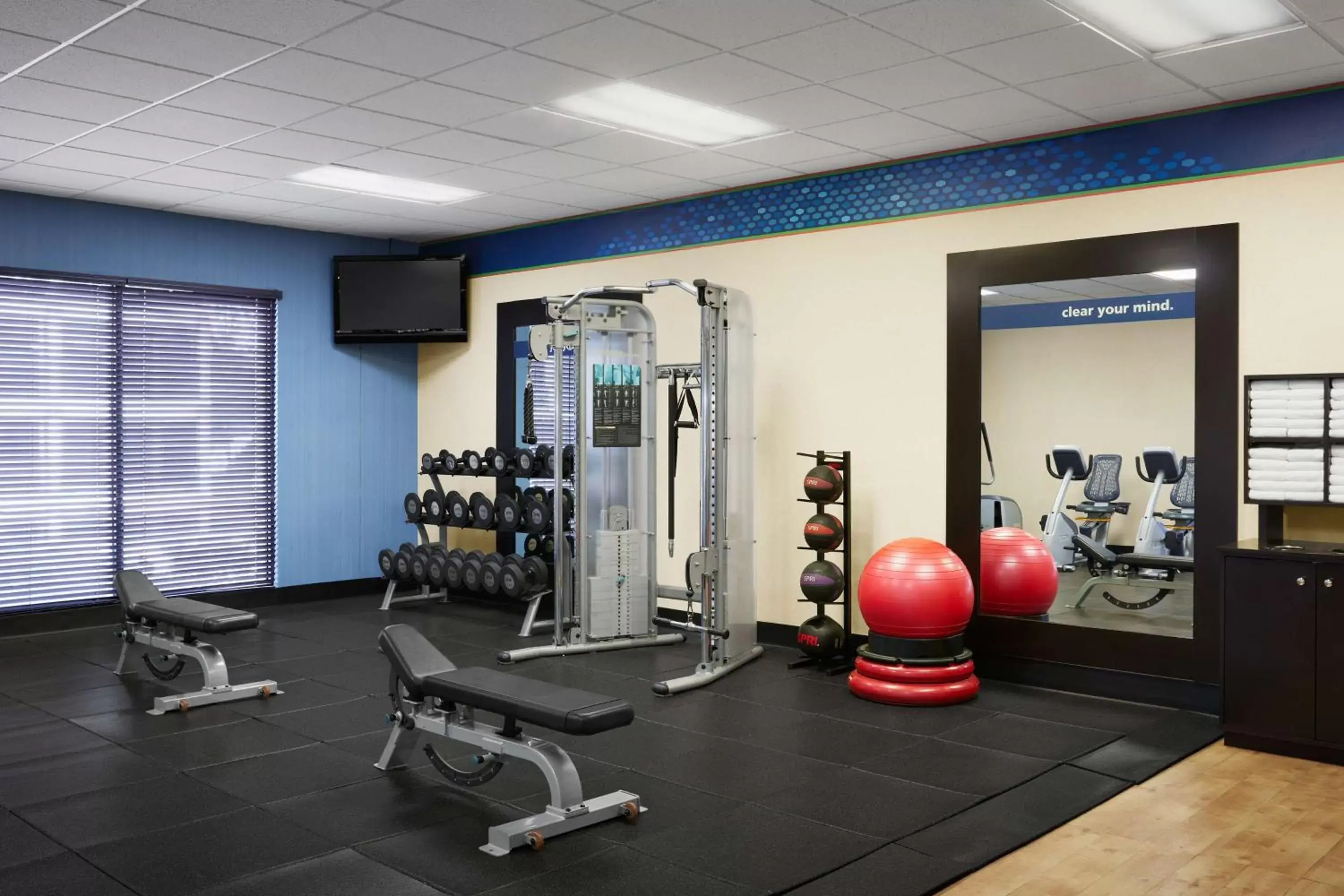 Fitness centre/facilities, Fitness Center/Facilities in Hampton Inn & Suites Tulsa South Bixby