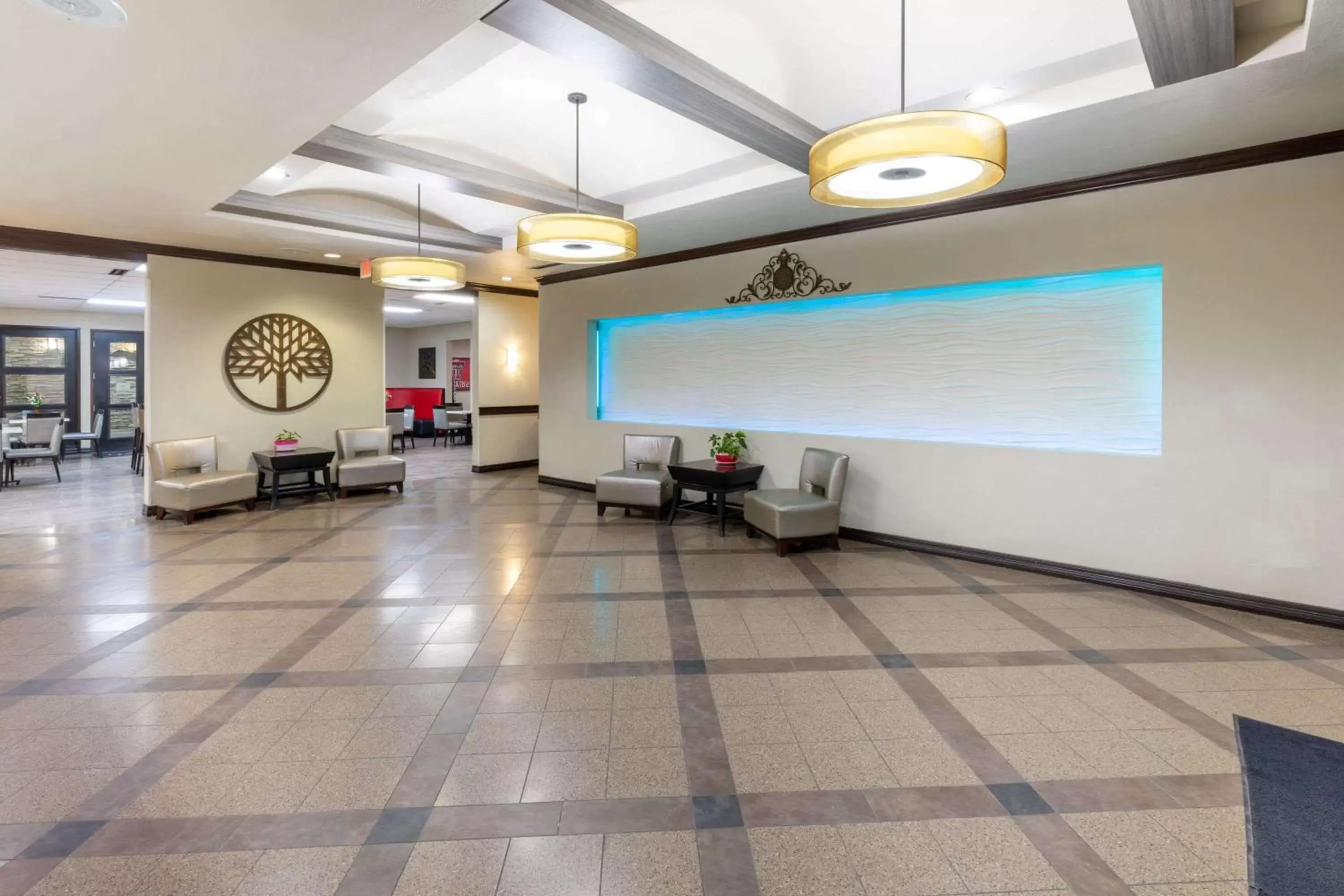 Lobby or reception in Hawthorn Suites by Wyndham Lubbock Lobby or reception in Hawthorn Suites by Wyndham Lubbock