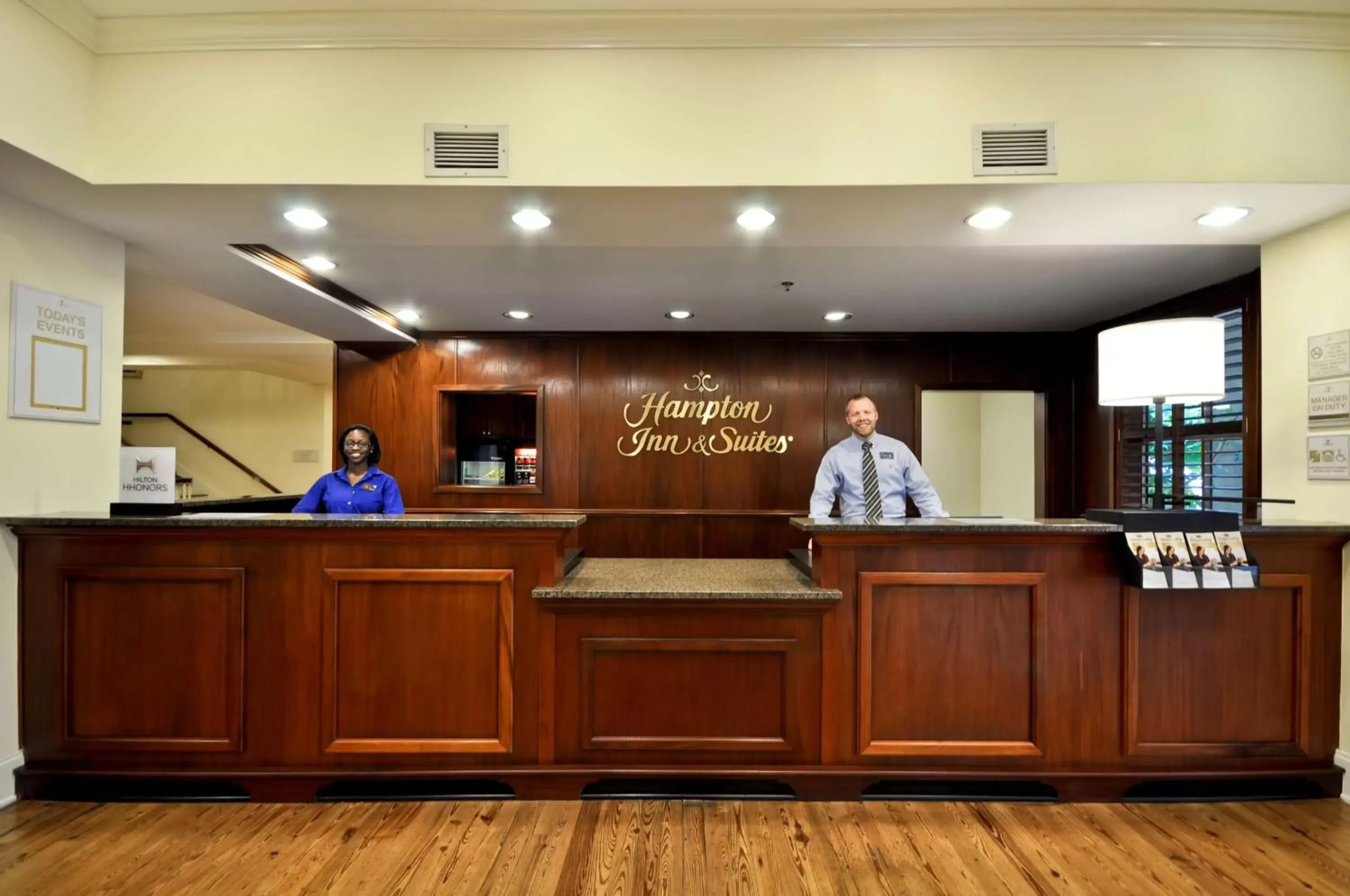 Lobby or reception, Staff in Hampton Inn & Suites Charleston-West Ashley