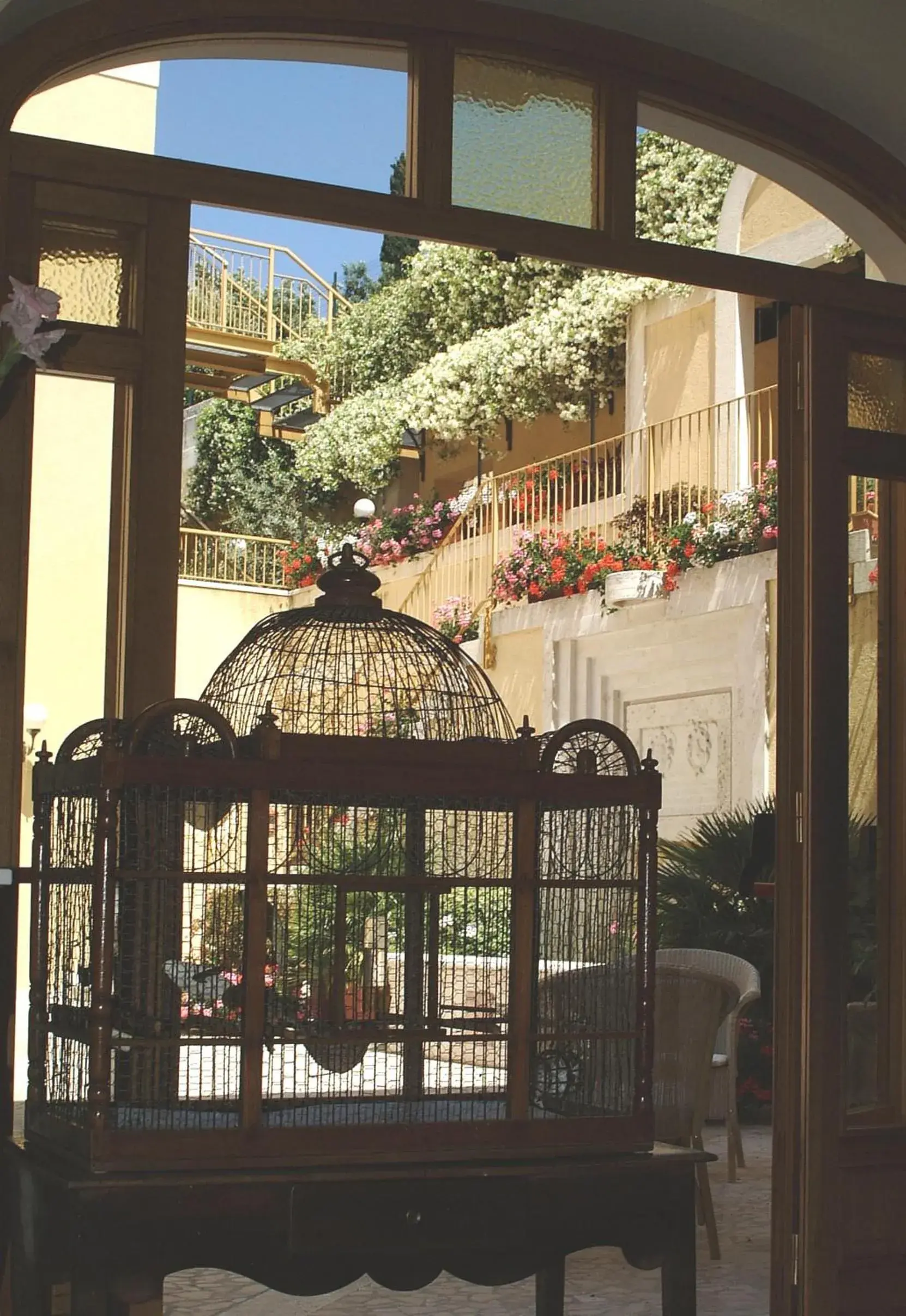 Decorative detail, Winter in Hotel San Luca