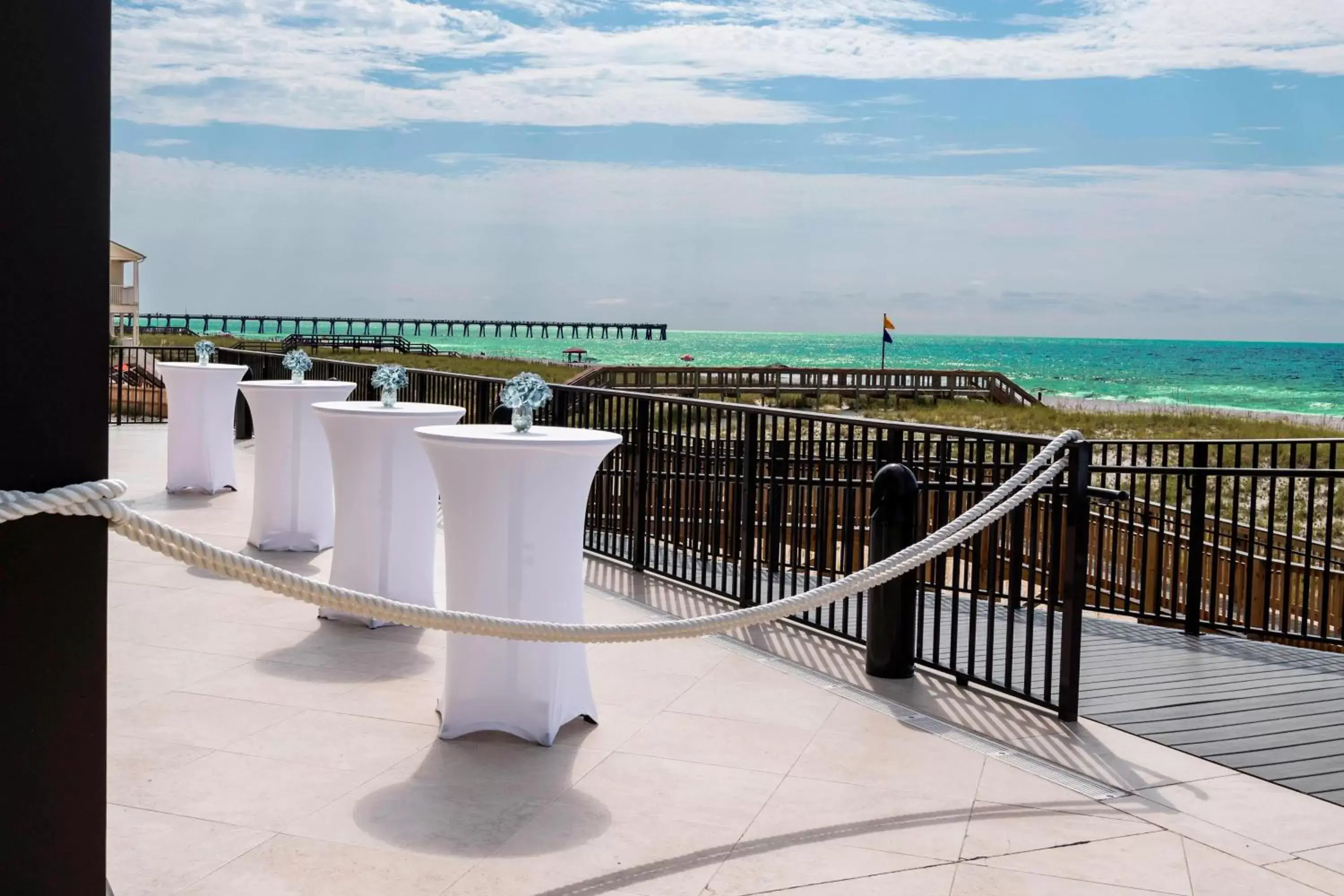 Banquet/Function facilities, Balcony/Terrace in SpringHill Suites by Marriott Navarre Beach