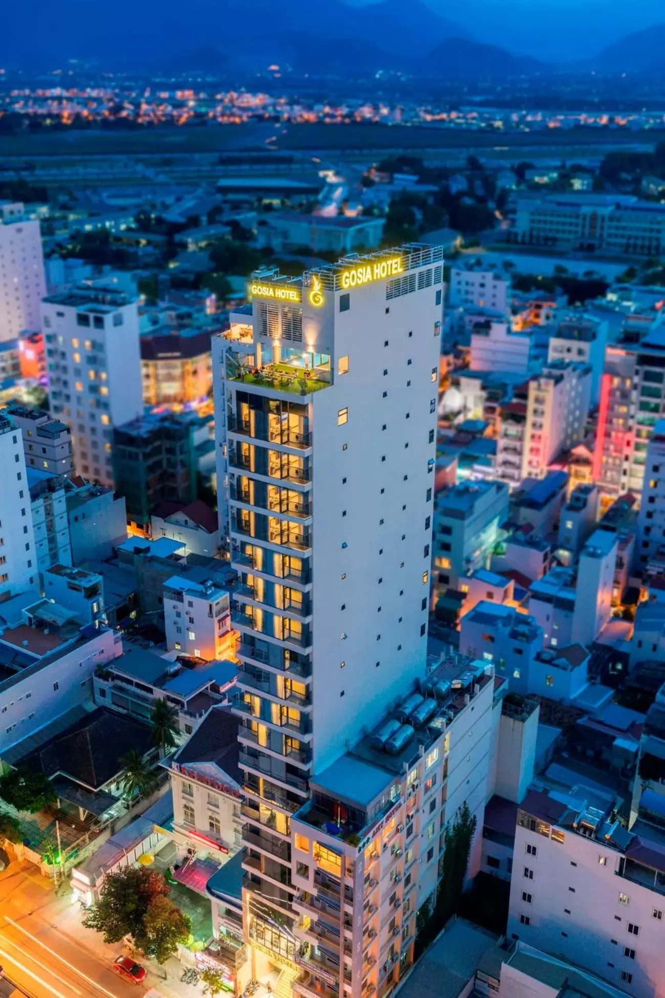 Property building, Bird's-eye View in Gosia Hotel