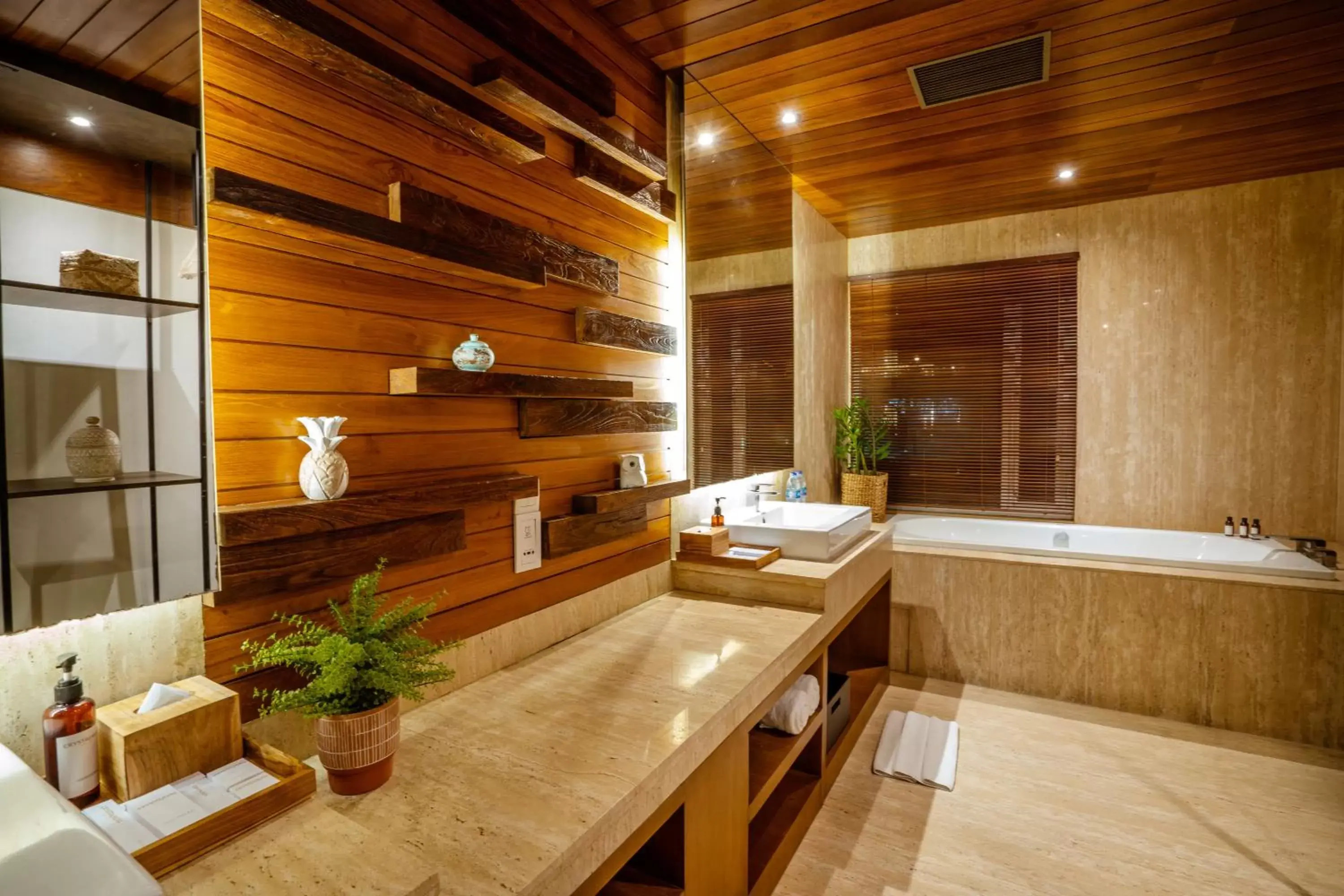 Bathroom in Crystalkuta Hotel - Bali