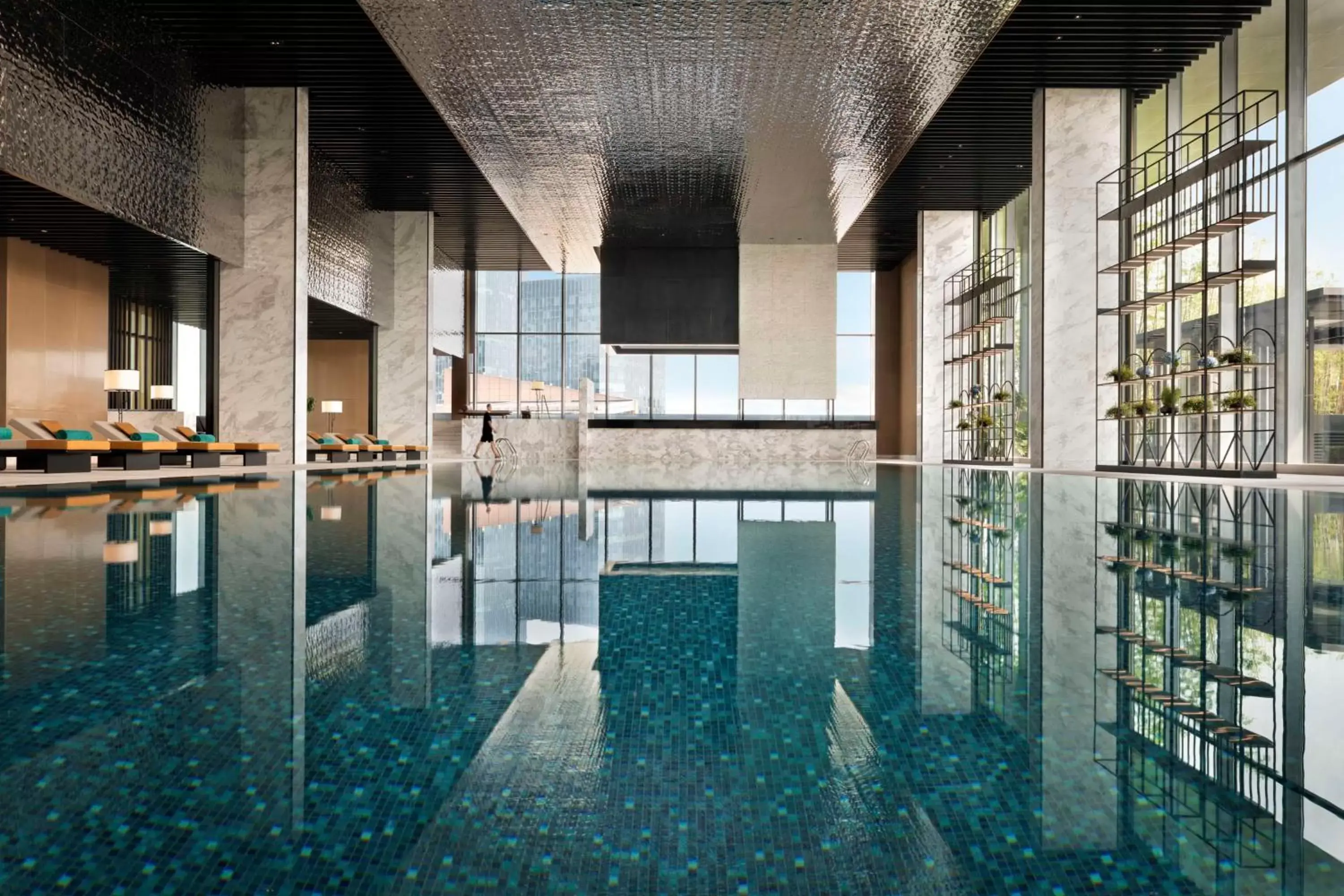 Pool view, Swimming Pool in Kempinski Hotel Hangzhou