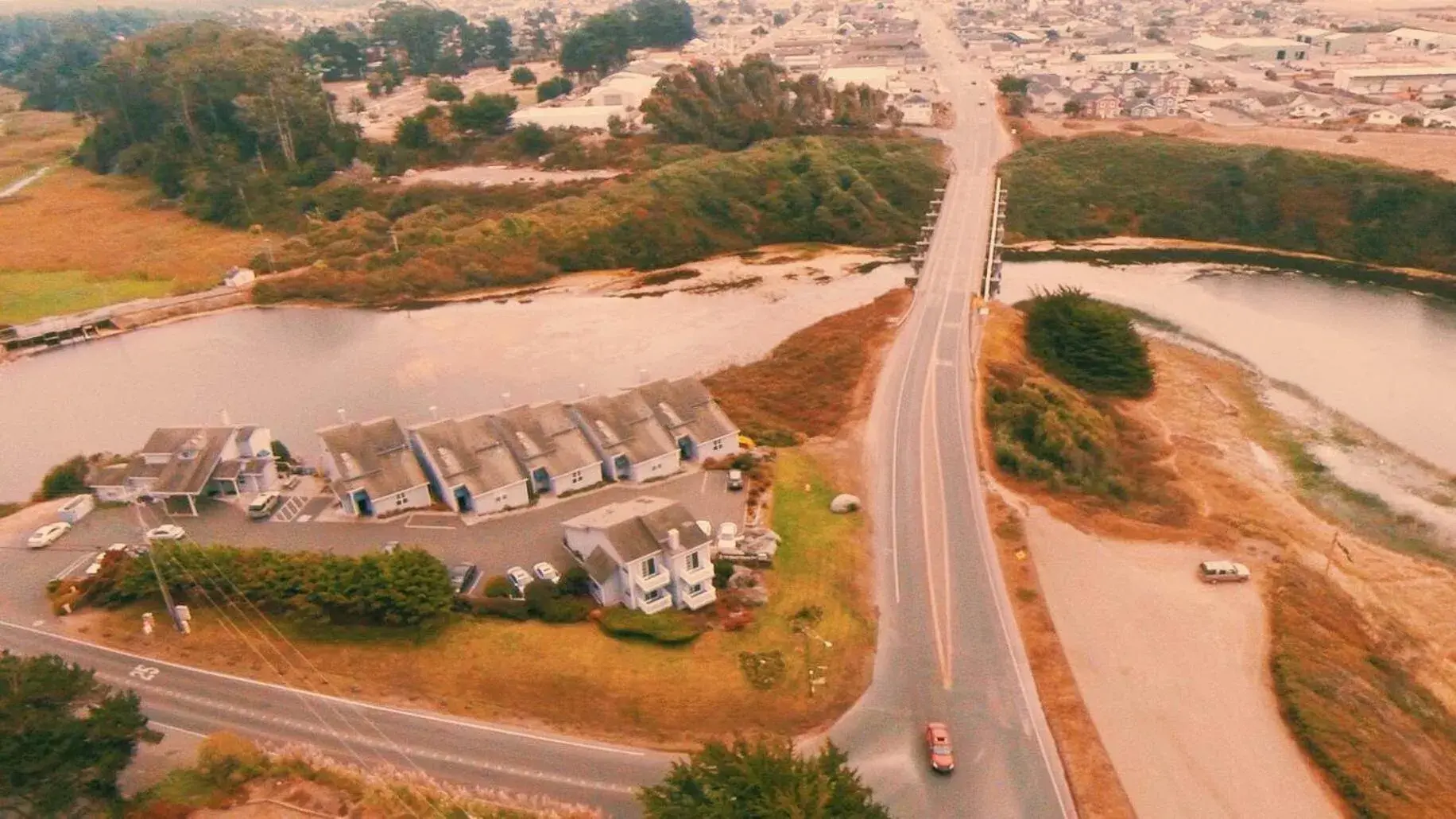 Bird's eye view in Beach House Inn Bird's eye view in Beach House Inn