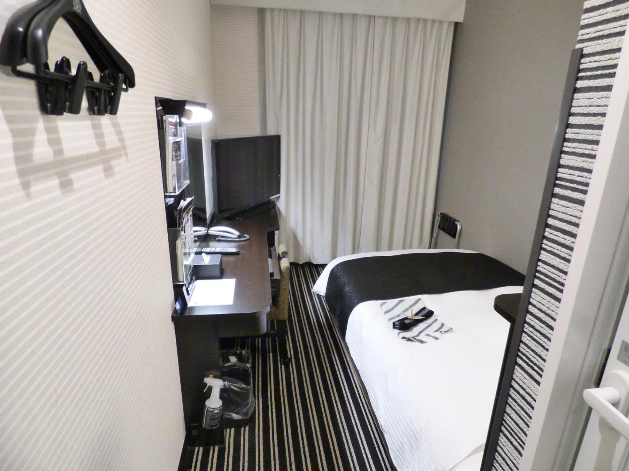 Photo of the whole room, TV/Entertainment Center in Apa Hotel Takamatsu Kawaramachi