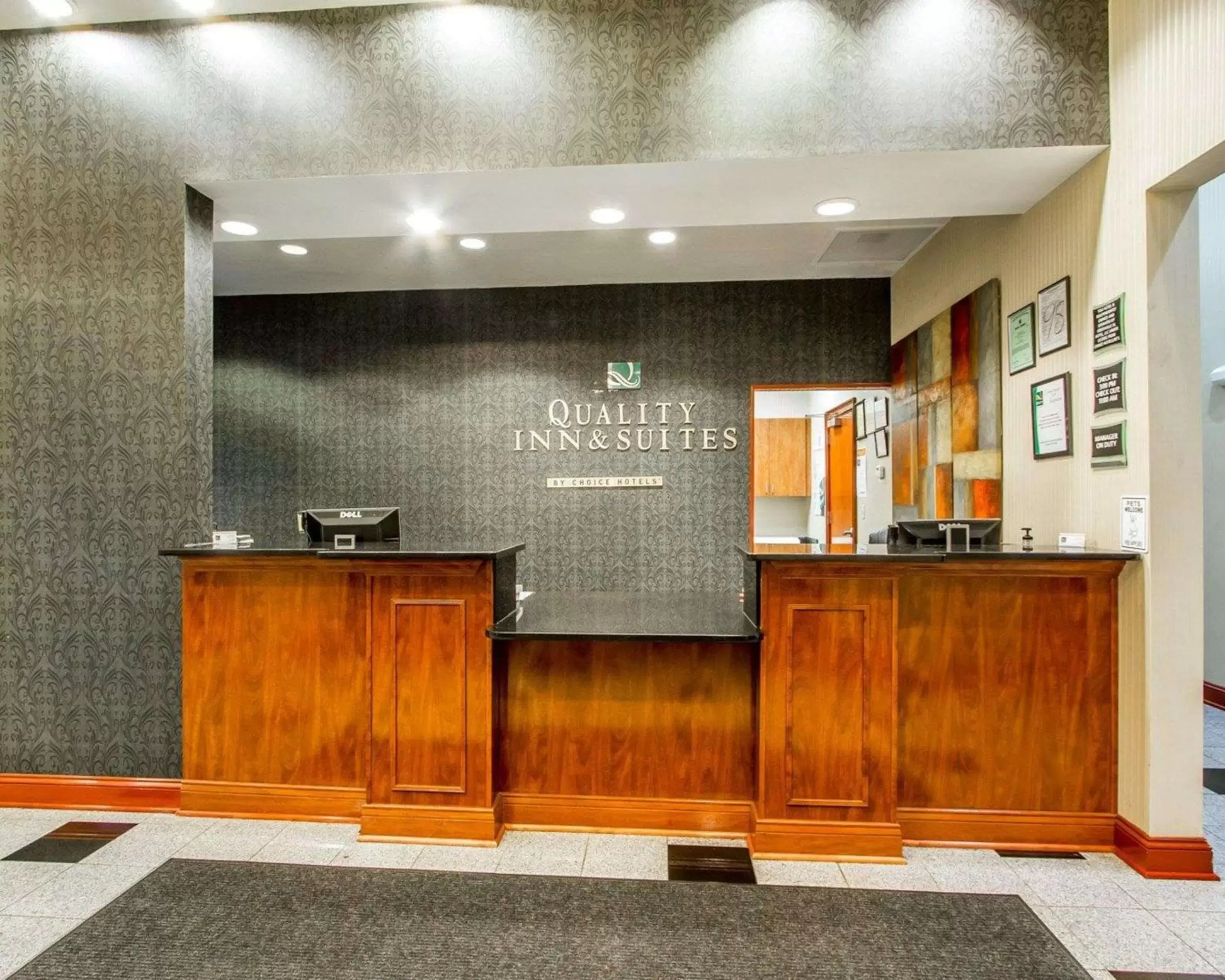 Lobby or reception, Lobby/Reception in Quality Inn & Suites Greenville I-65