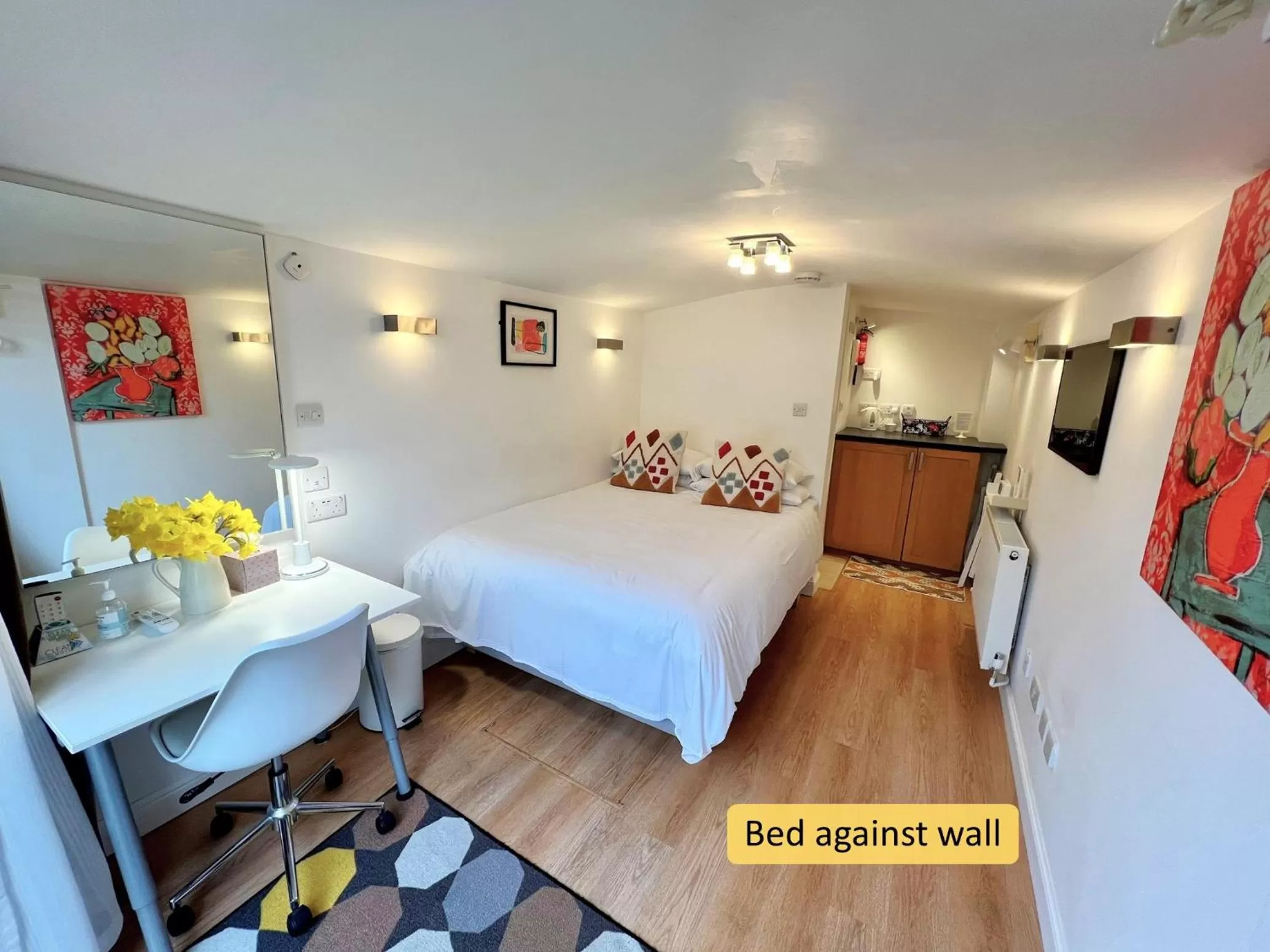 Bedroom in Ferndale Mews