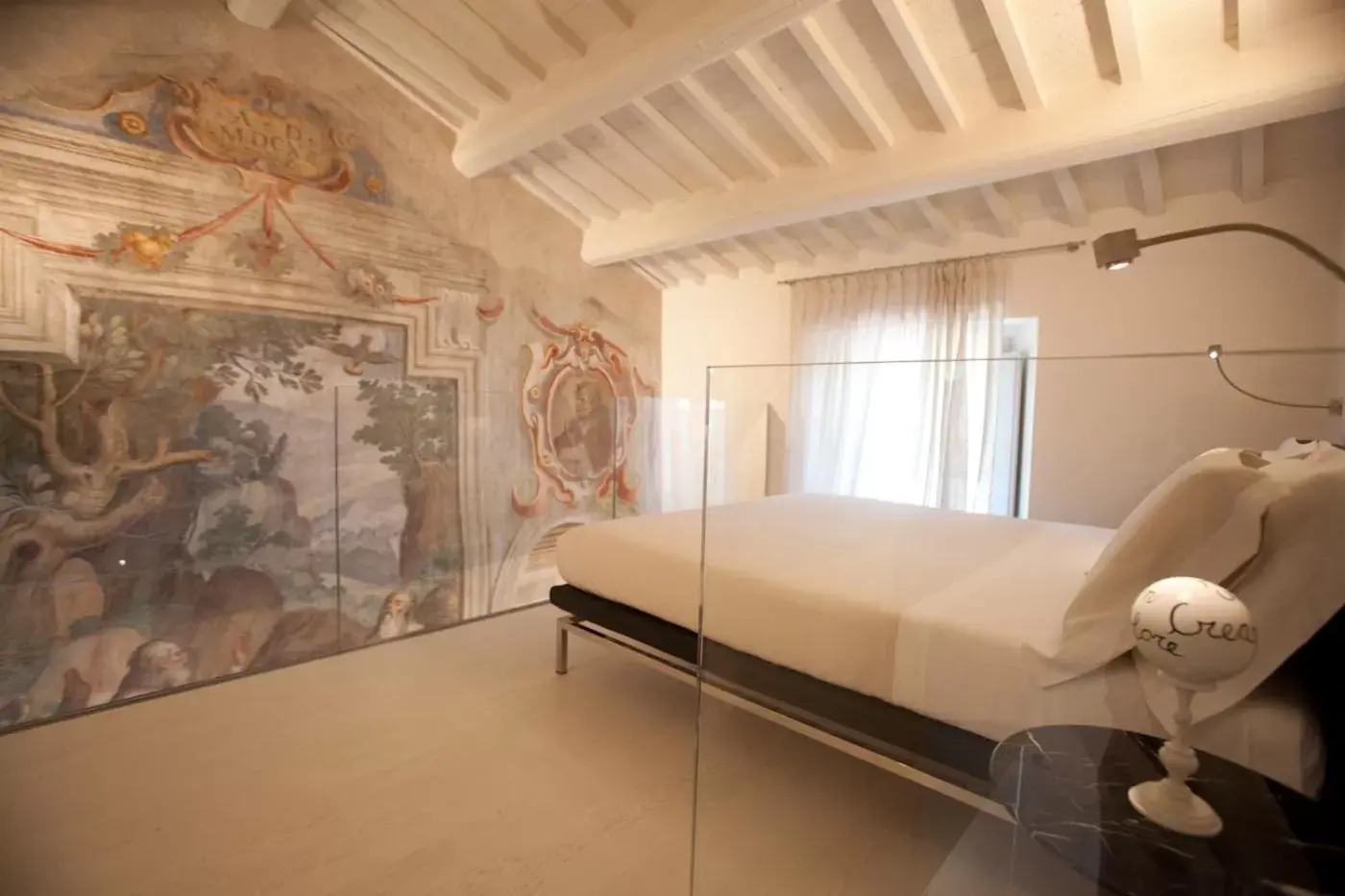 Bed in Nun Assisi Relais & Spa Museum