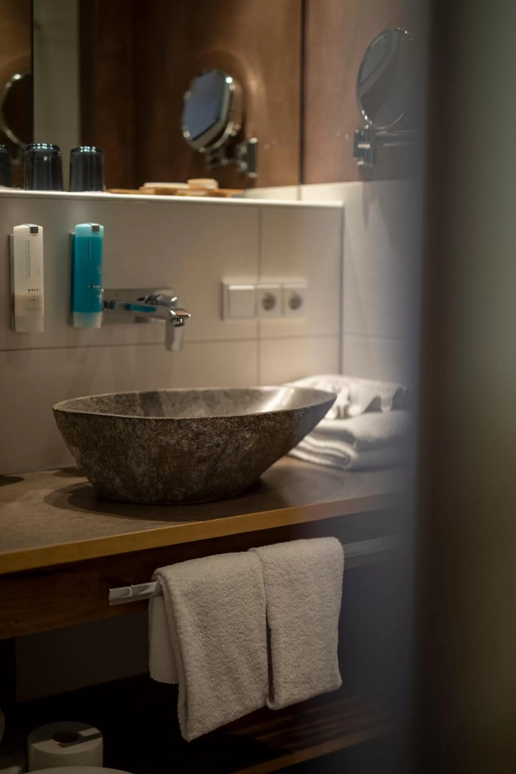 Bathroom in Brauereigasthof Schäffler