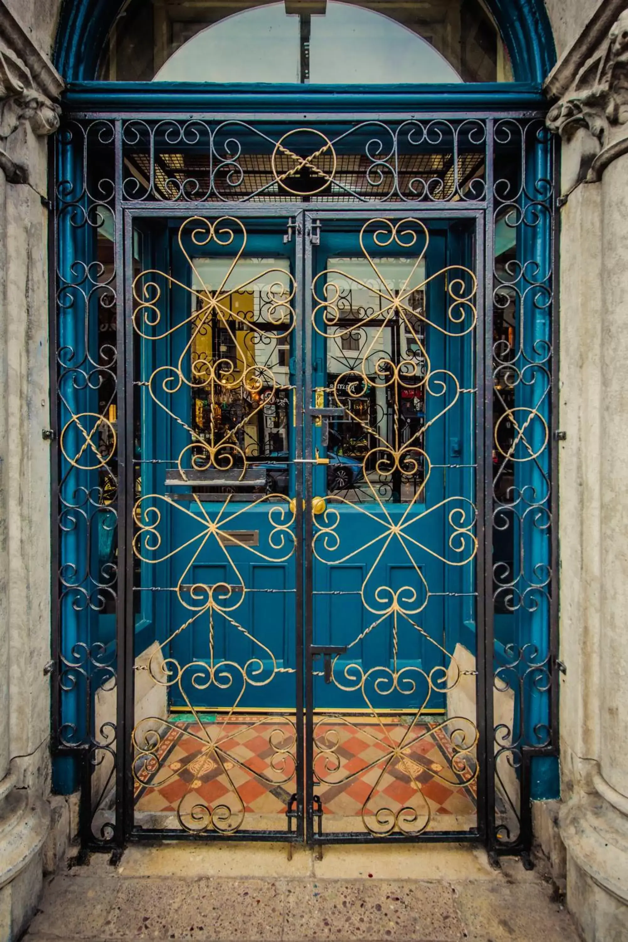 Decorative detail in Hotel Isaacs Cork City