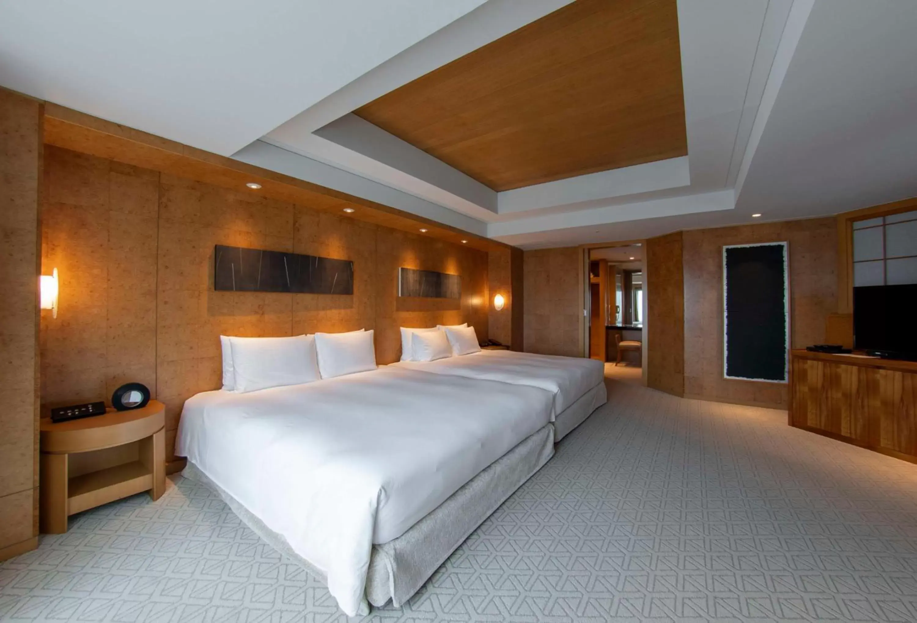 Photo of the whole room, Bed in Grand Hyatt Fukuoka