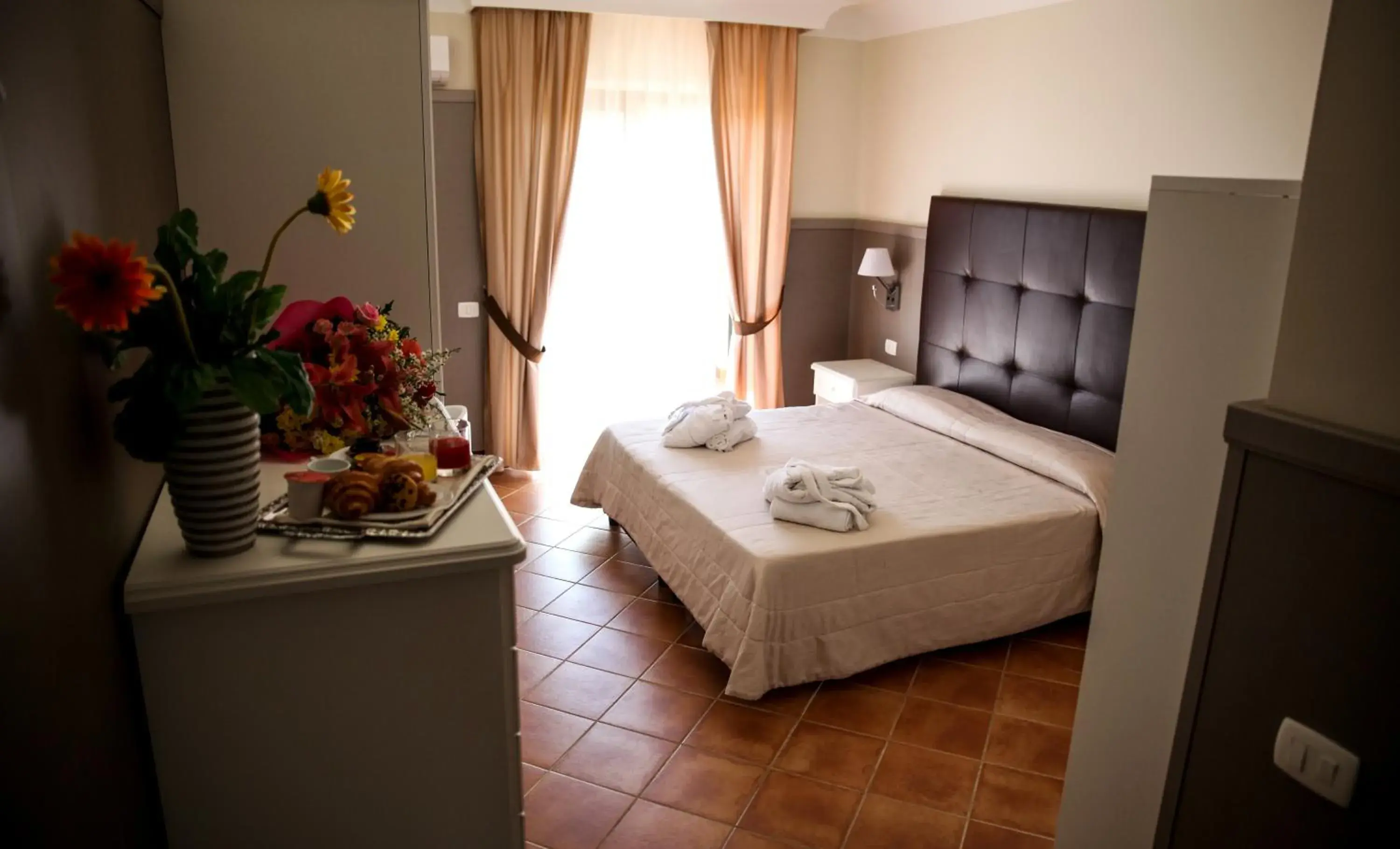 Bedroom, Bed in Baia Di Ulisse Wellness & Spa