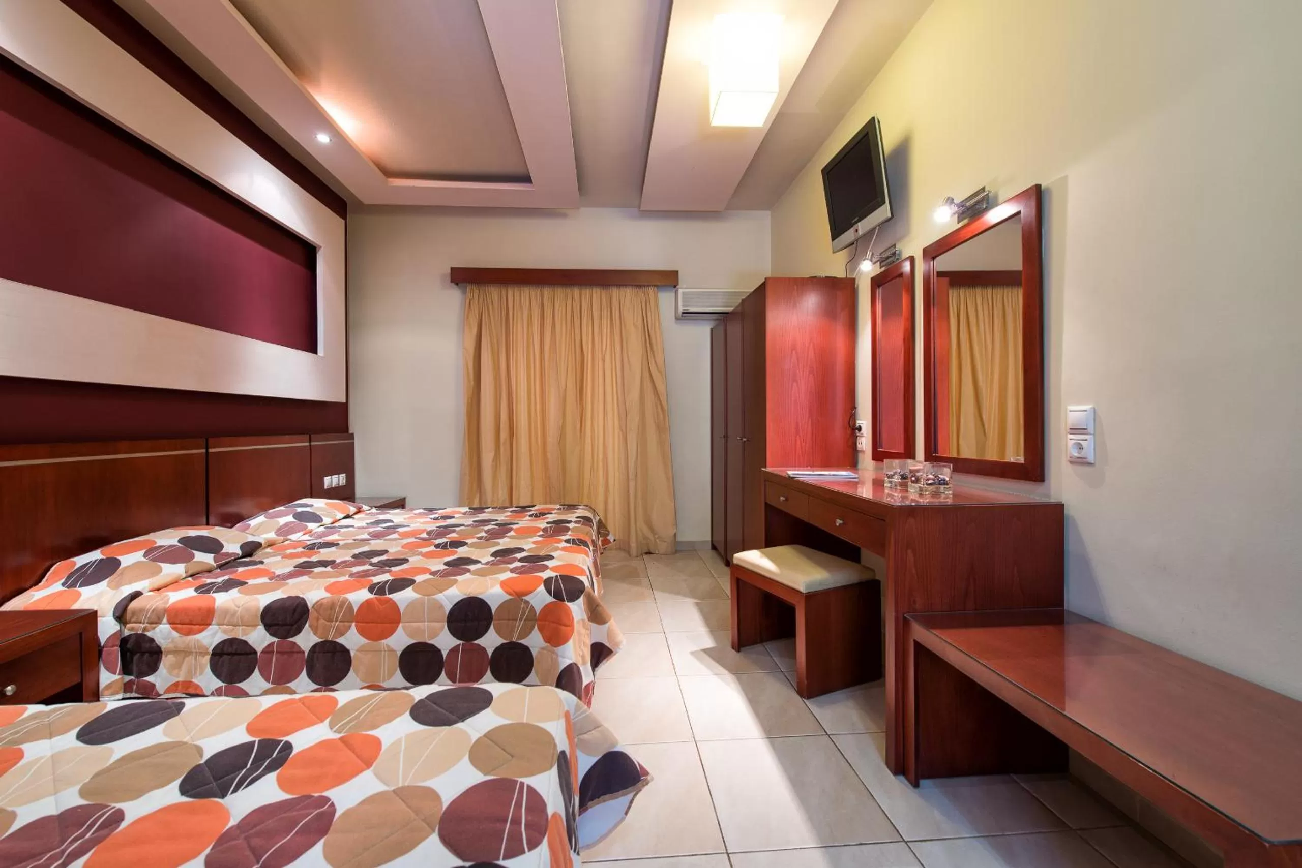 Bed in Canadian Hotel