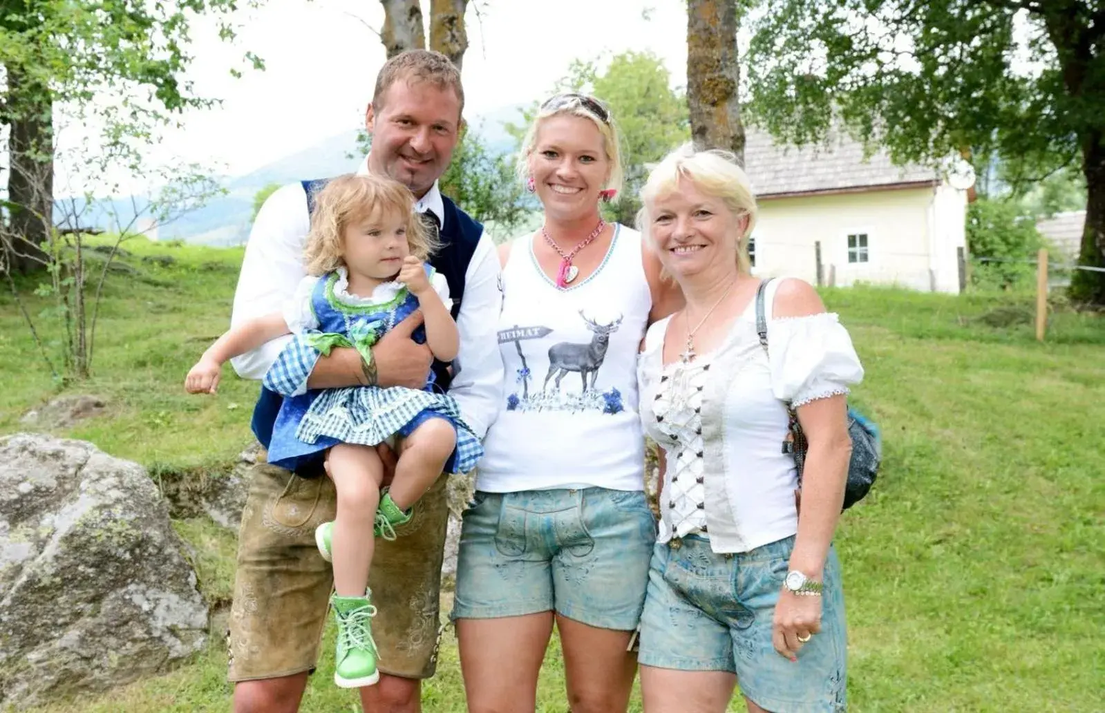 Family in Hotel Schwedenkrone