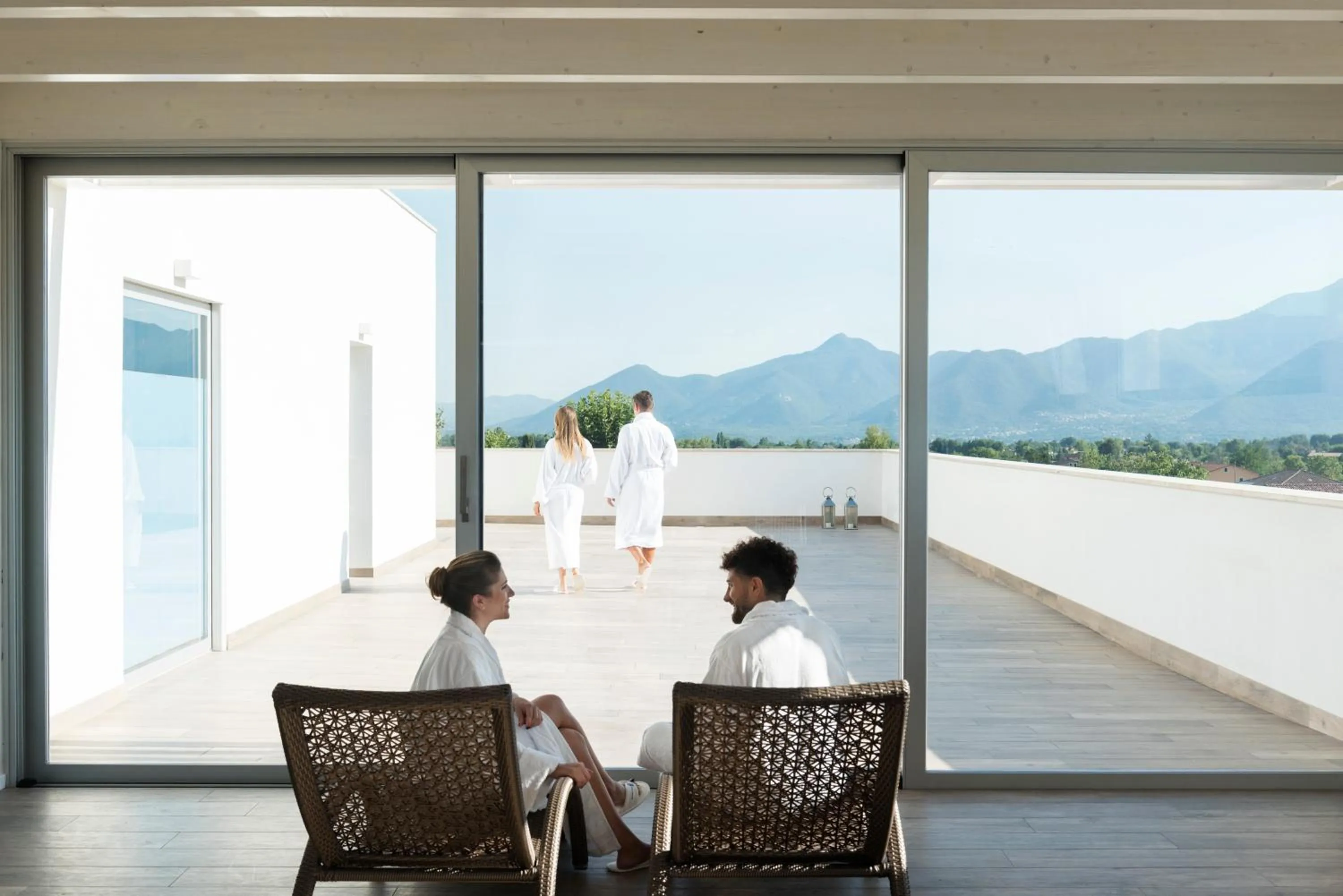 Spa and wellness centre/facilities in Hotel Fontana Olente