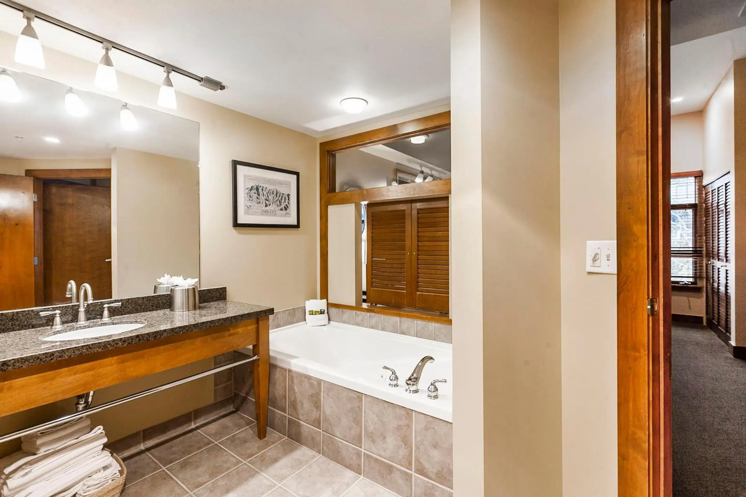 Bathroom in Sundial Lodge by All Seasons Resort Lodging