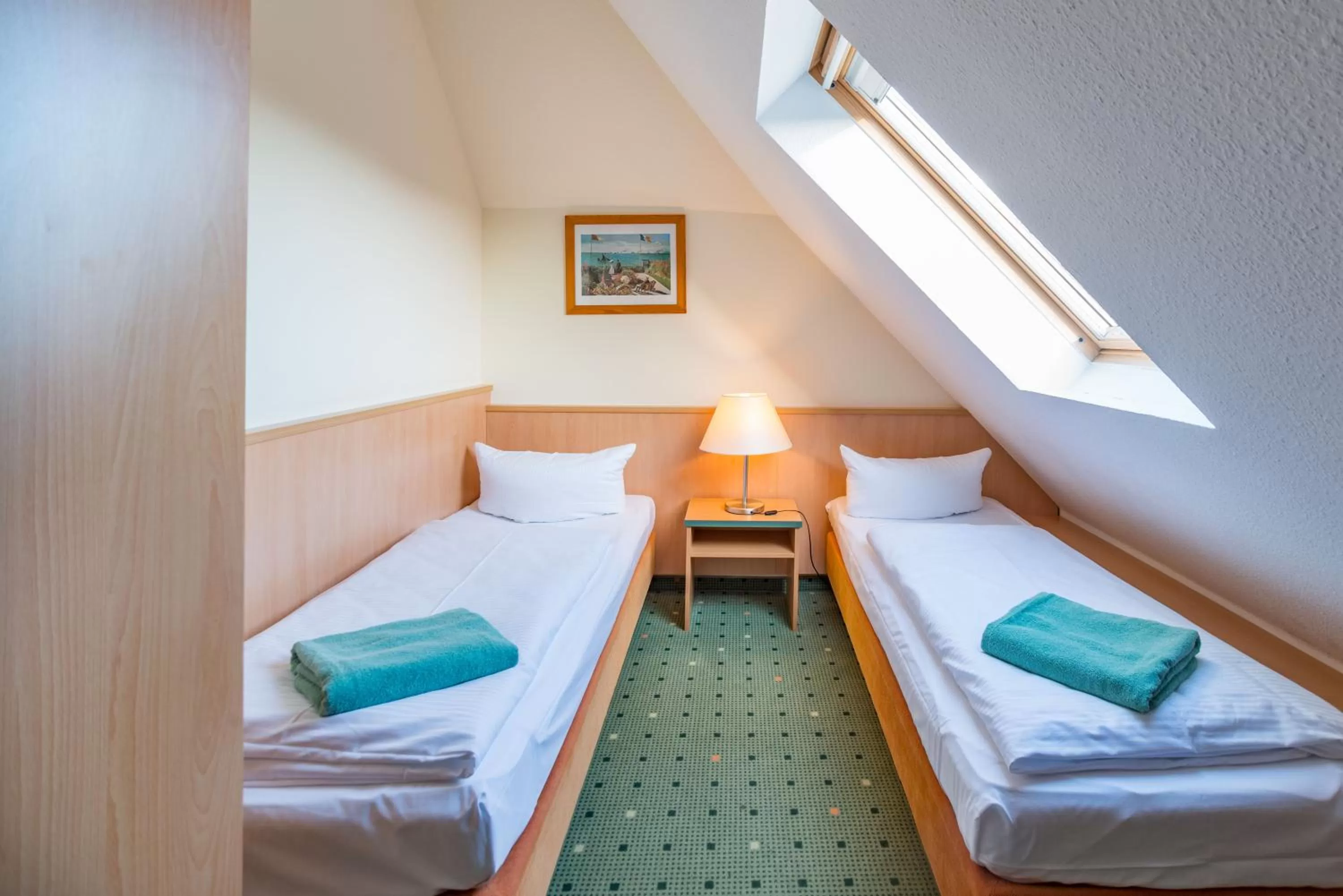 Photo of the whole room, Bed in Am Weststrand Apartmenthaus Waldeck