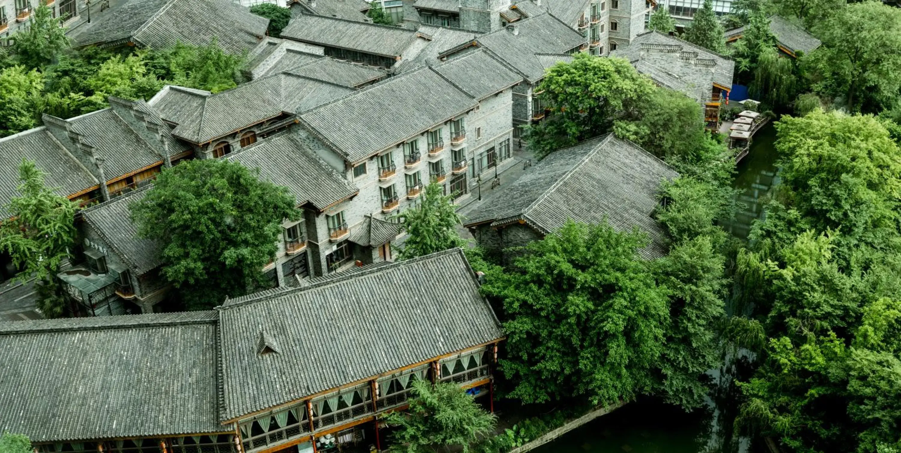 Nearby landmark, Bird's-eye View in InterContinental Century City Chengdu, an IHG Hotel