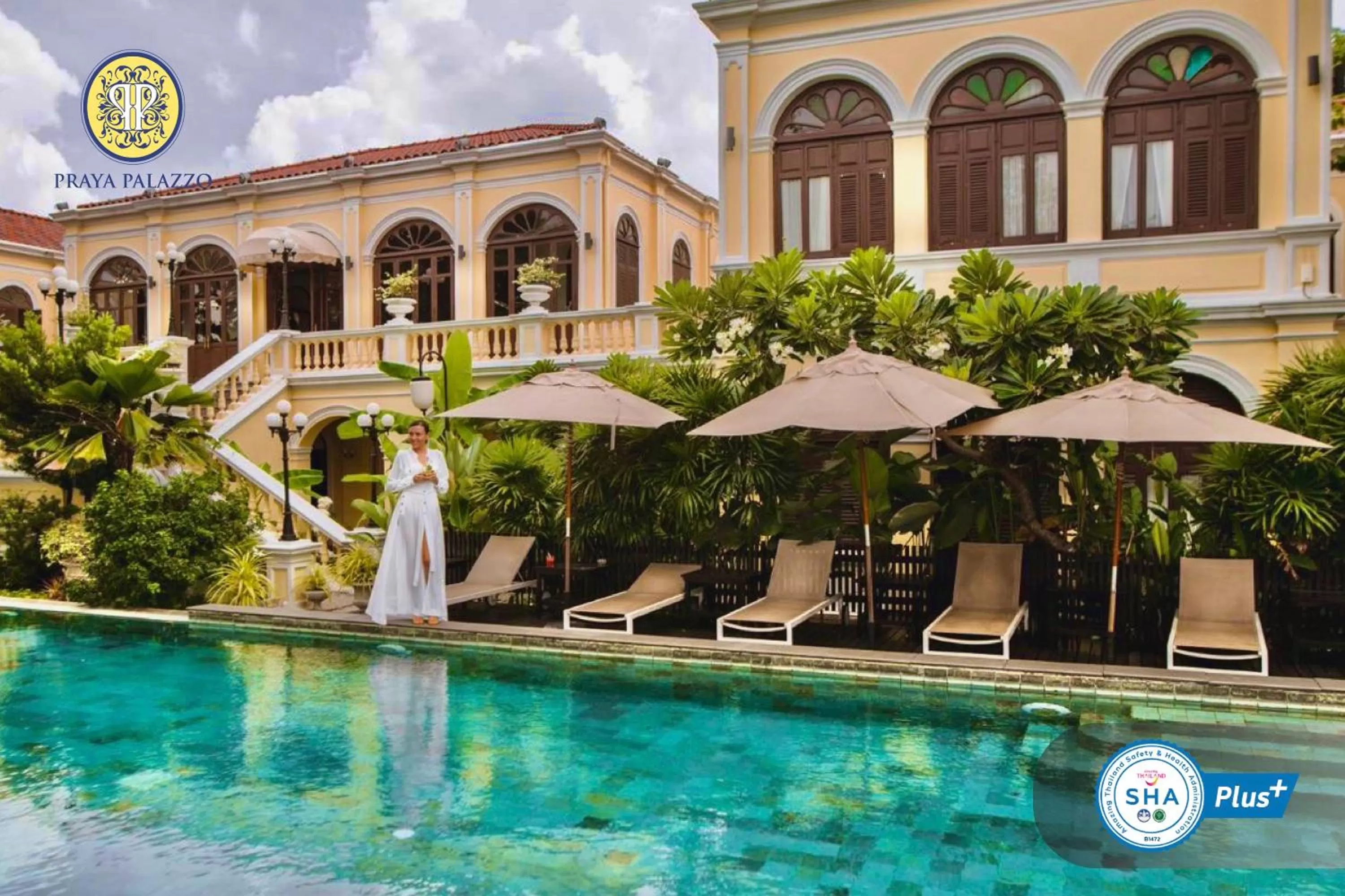 Swimming pool in Praya Palazzo