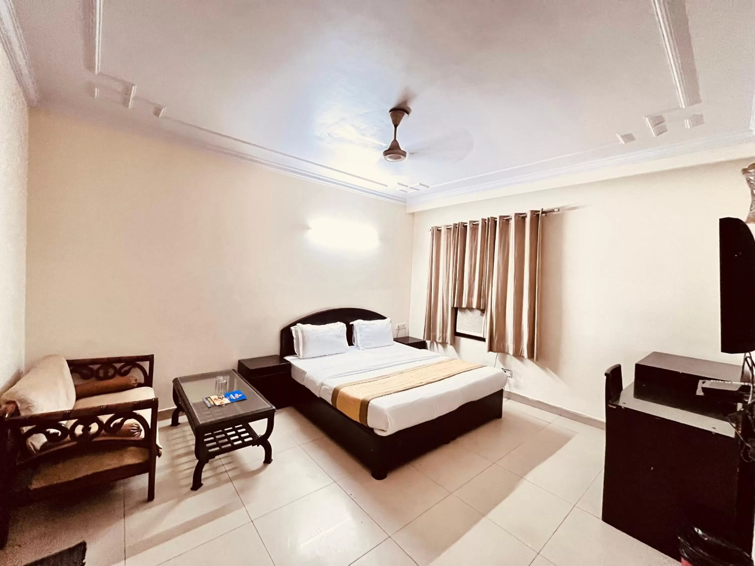 Bed in Ashoka Hotel Karol Bagh Delhi