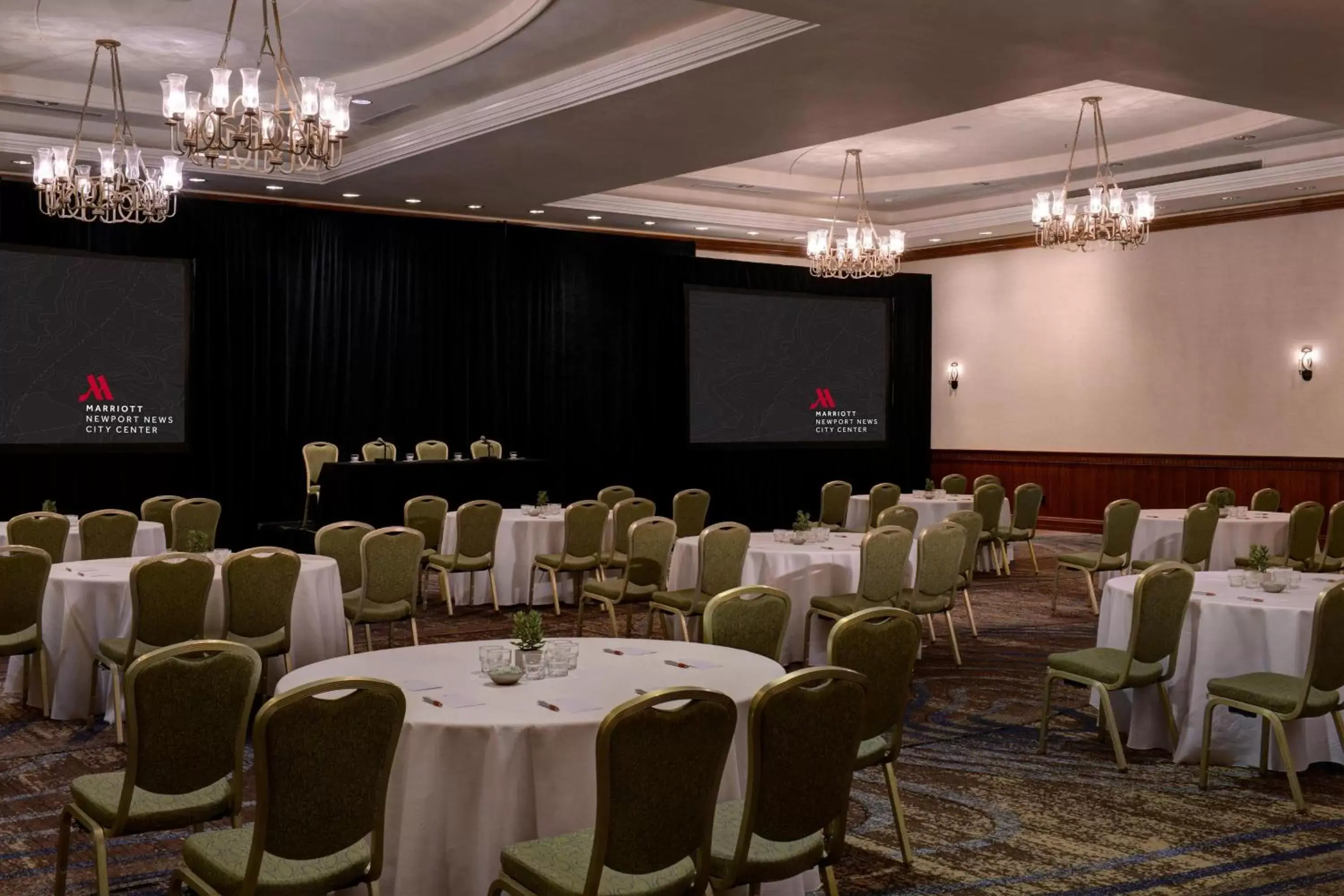 Meeting/conference room, Banquet Facilities in Newport News Marriott at City Center