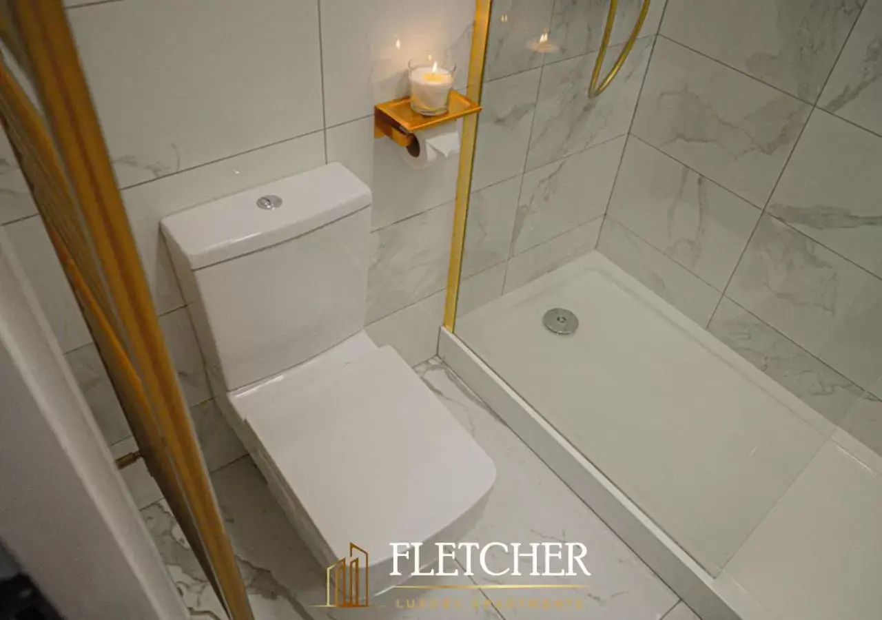 Bathroom in Fletcher Apartments