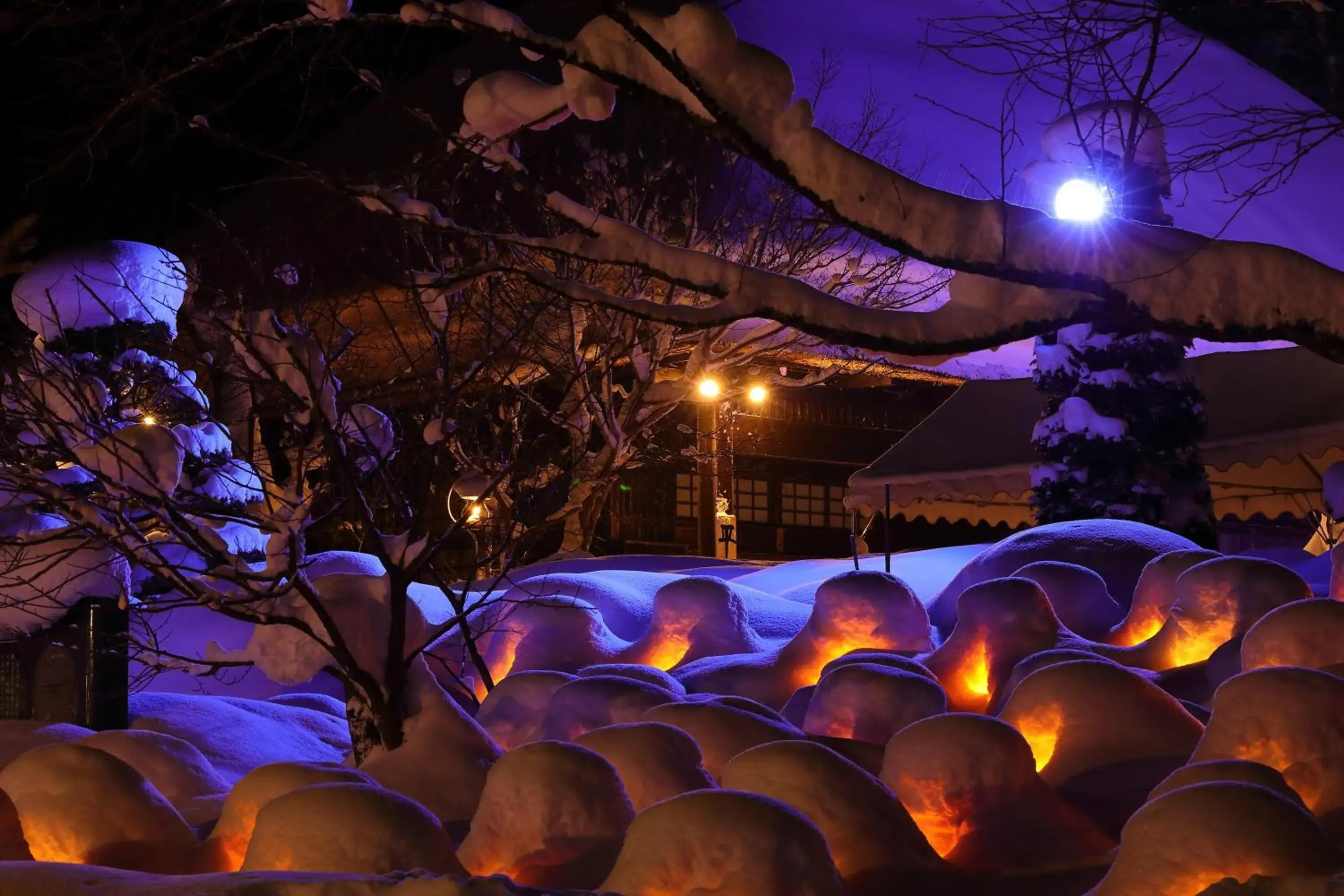 Nearby landmark, Winter in Kamenoi Hotel Nikko Yunishigawa