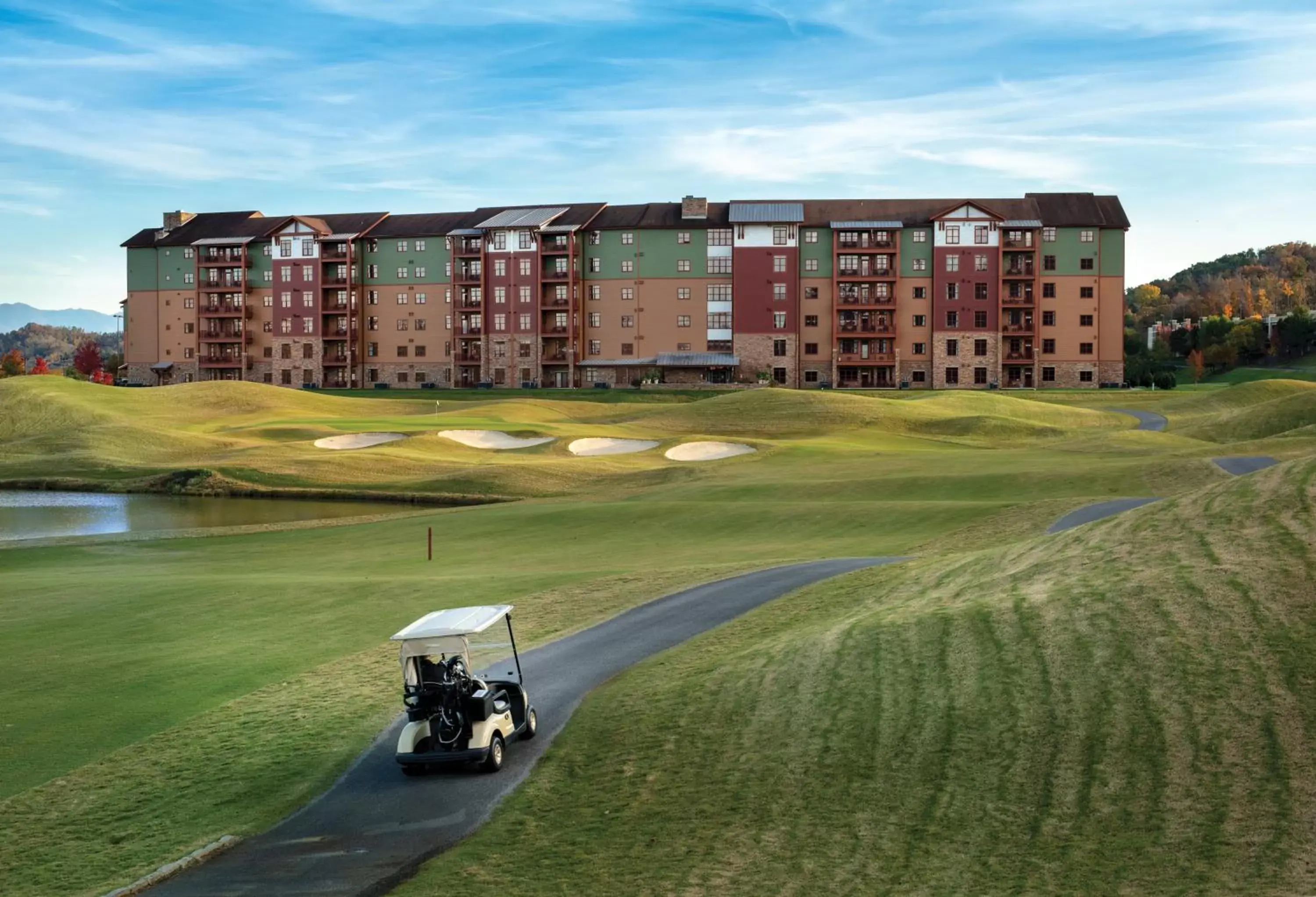 Golfcourse, Golf in Club Wyndham Great Smokies Lodge