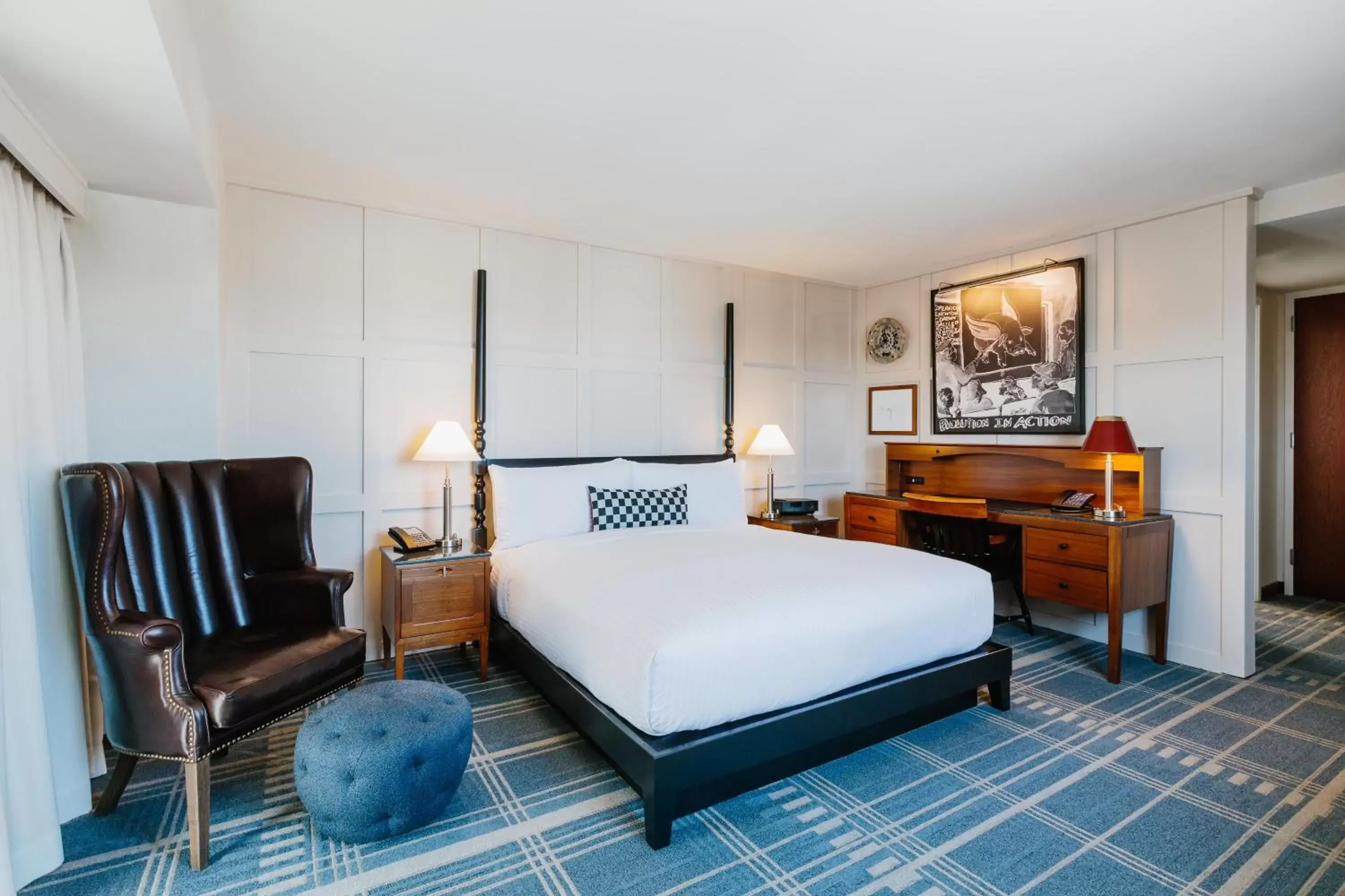 Bedroom in The Charles Hotel in Harvard Square