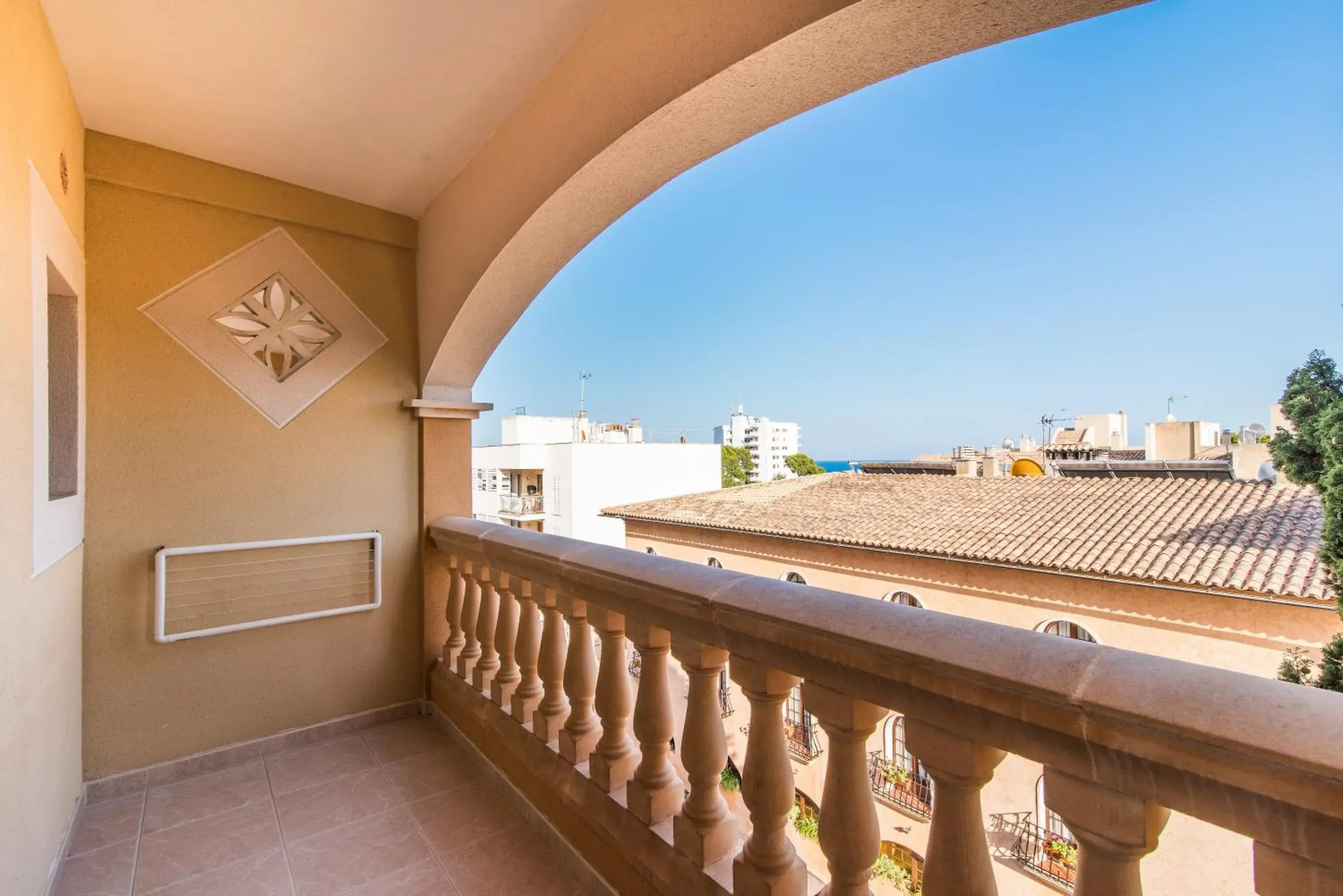 Balcony/Terrace in Hotel Baviera