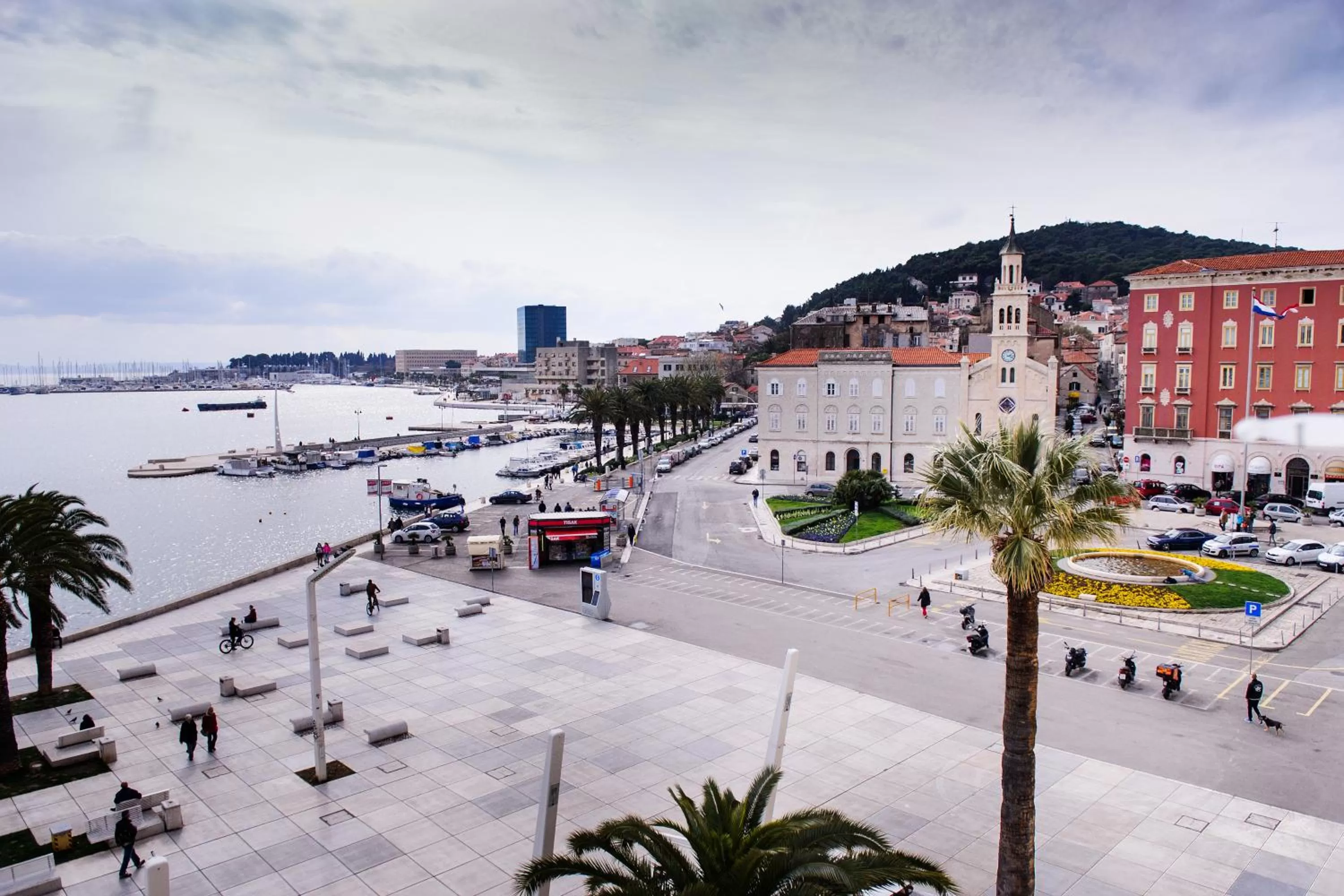 City view in Luxury rooms Skystar-Split