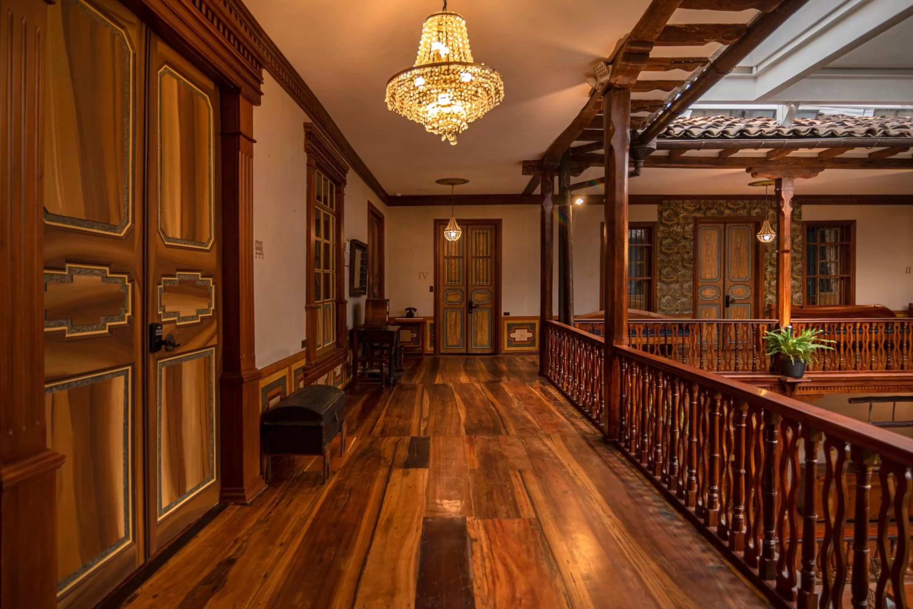 Decorative detail in Casa Bolívar Hotel Museo