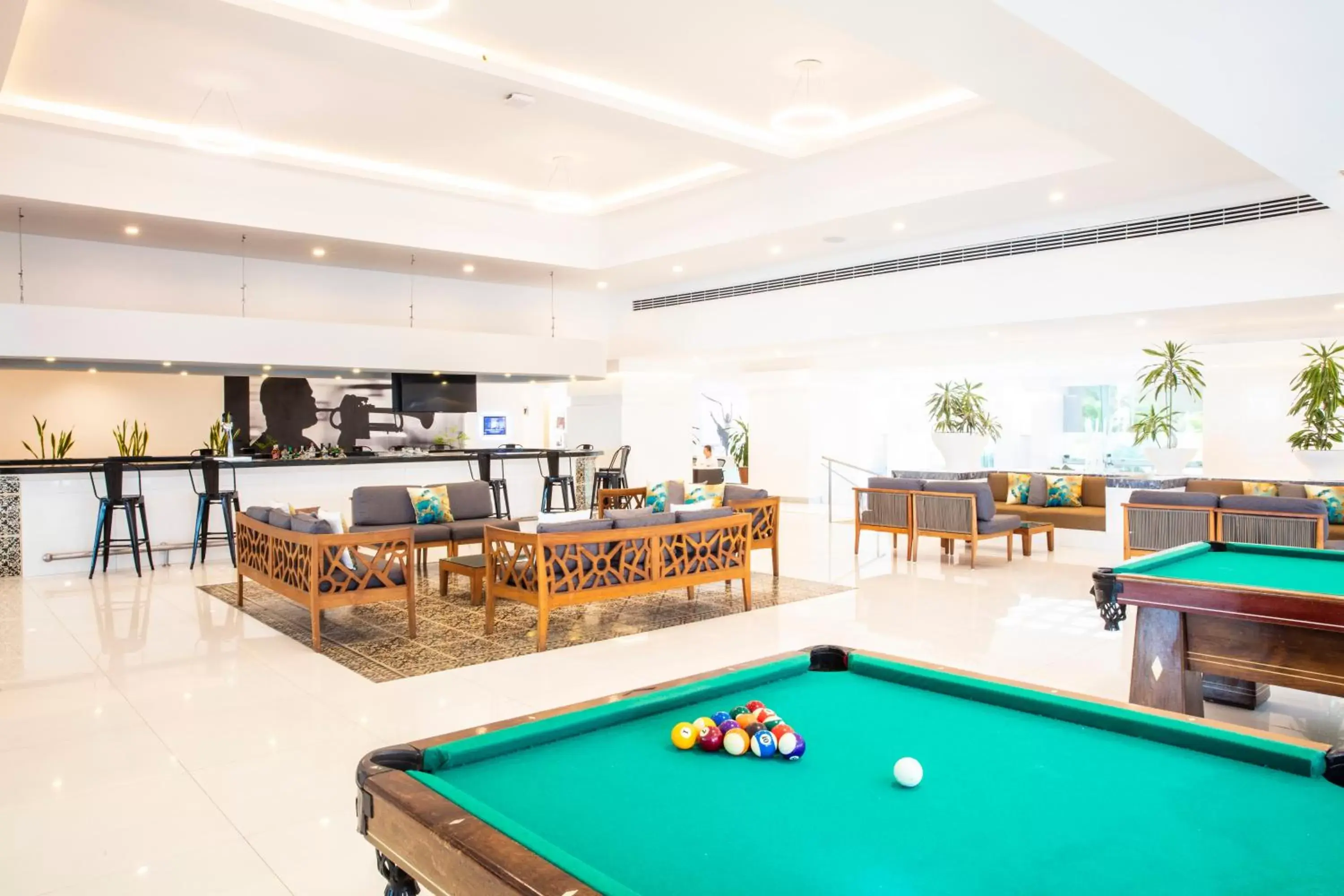 Lobby or reception, Billiards in Krystal Cancun