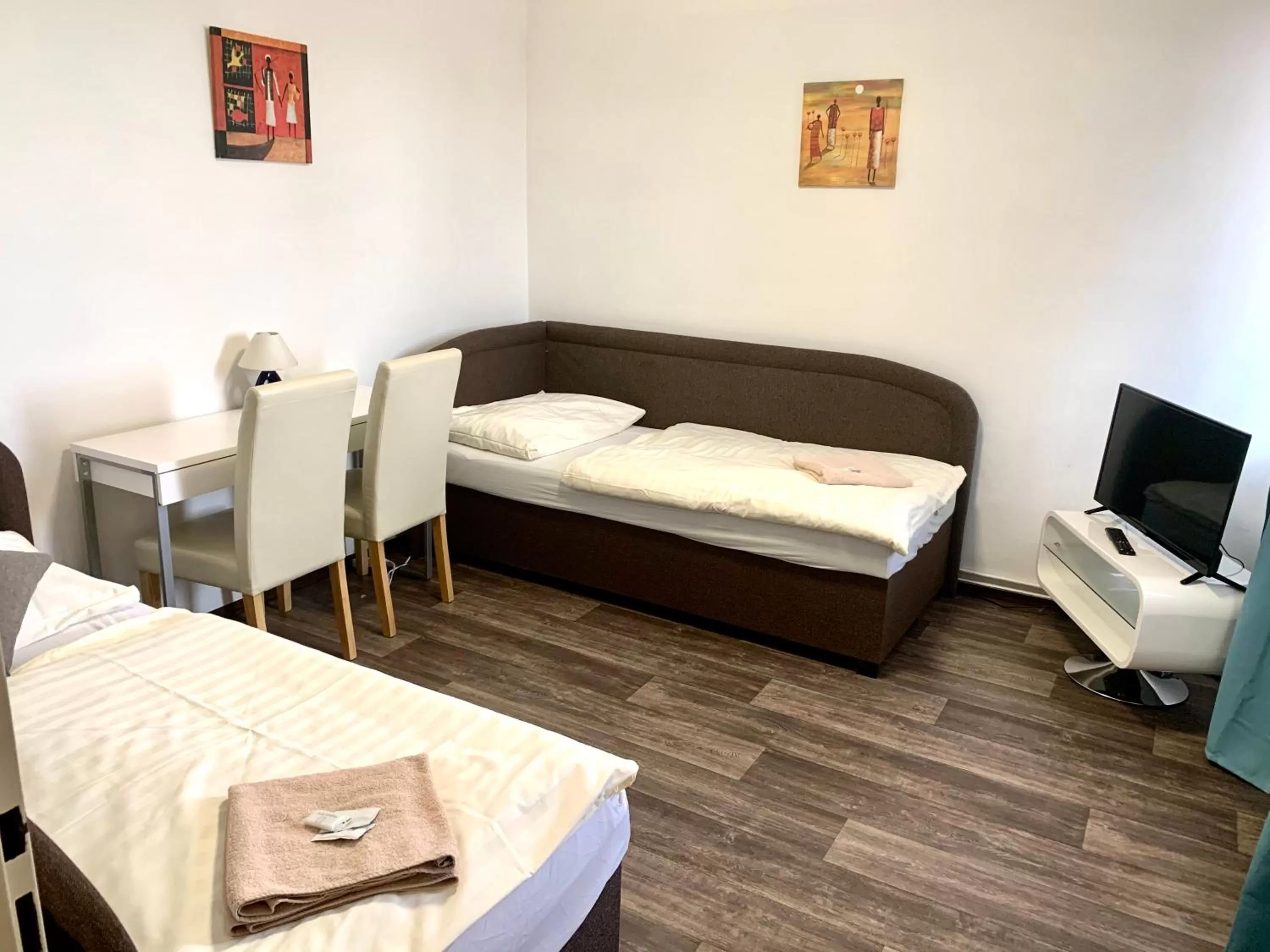 Bed in Hotel Stará Pošta