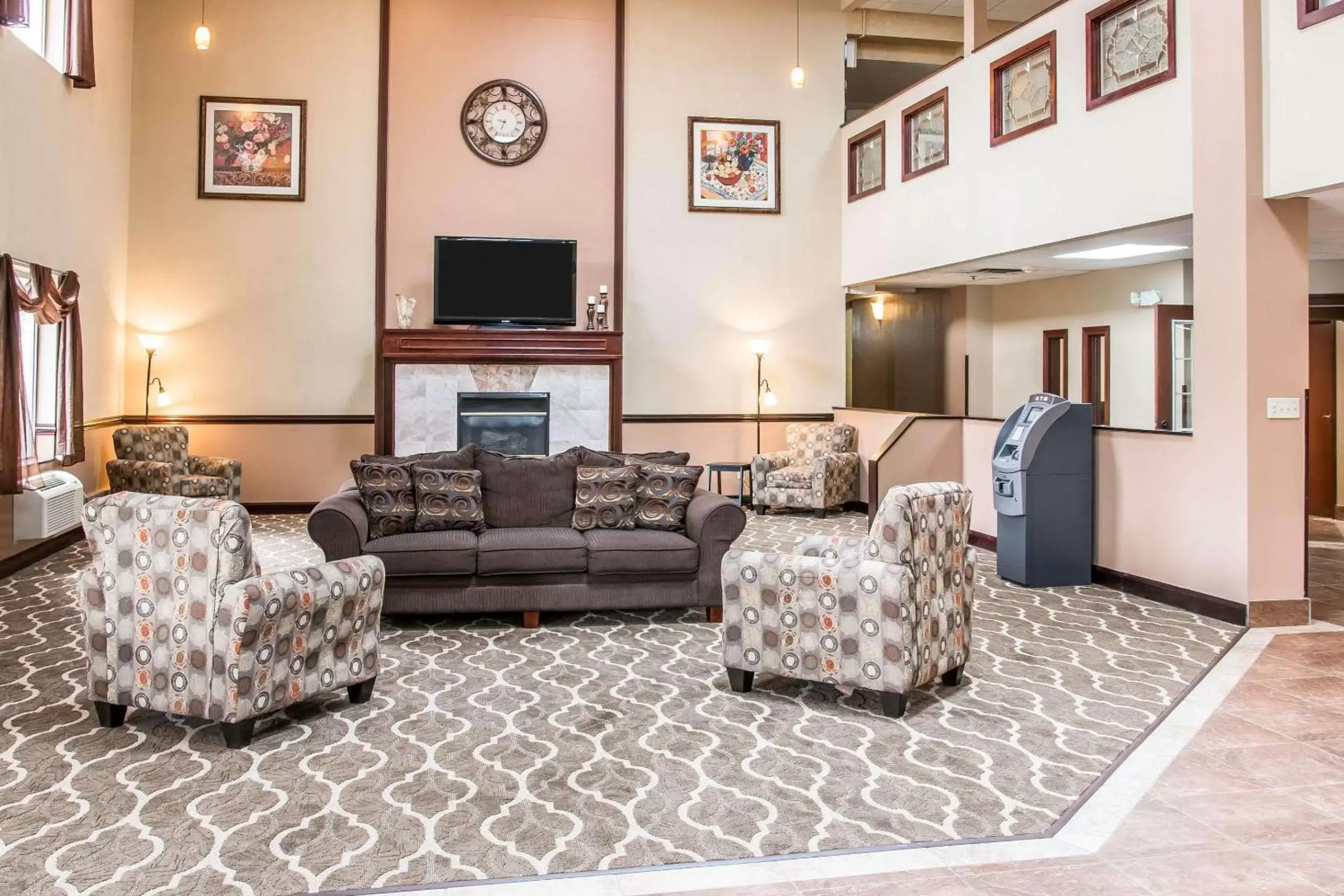 Lobby or reception, Seating Area in Country Inn & Suites by Radisson, Battle Creek, MI