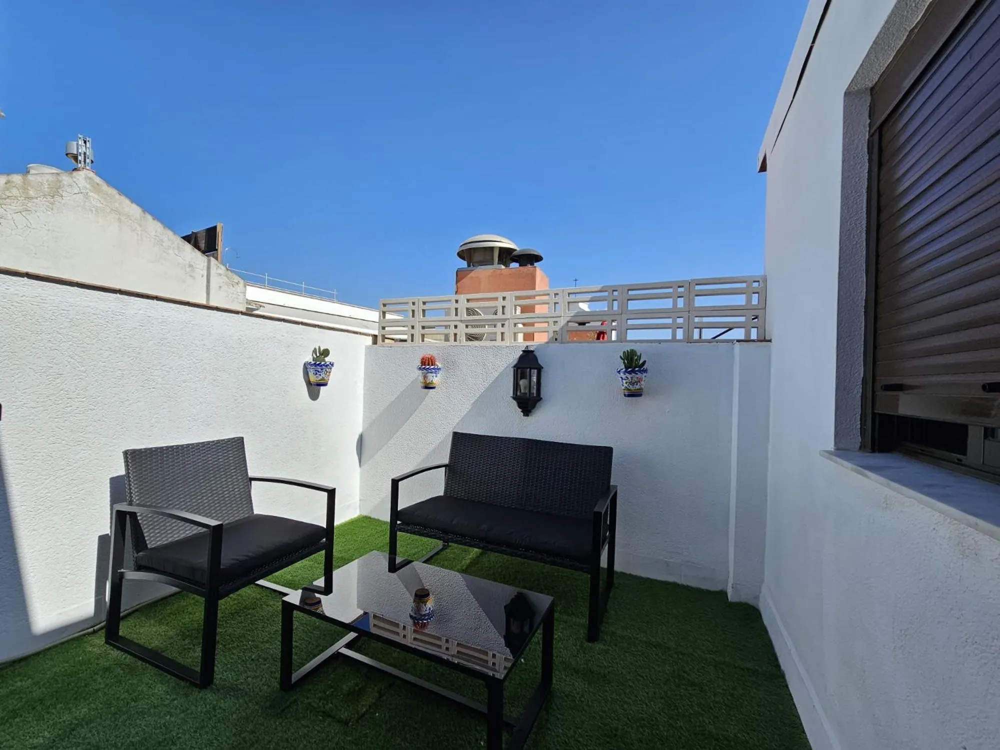 Balcony/Terrace in Casona de San Andrés Boutique Hotel
