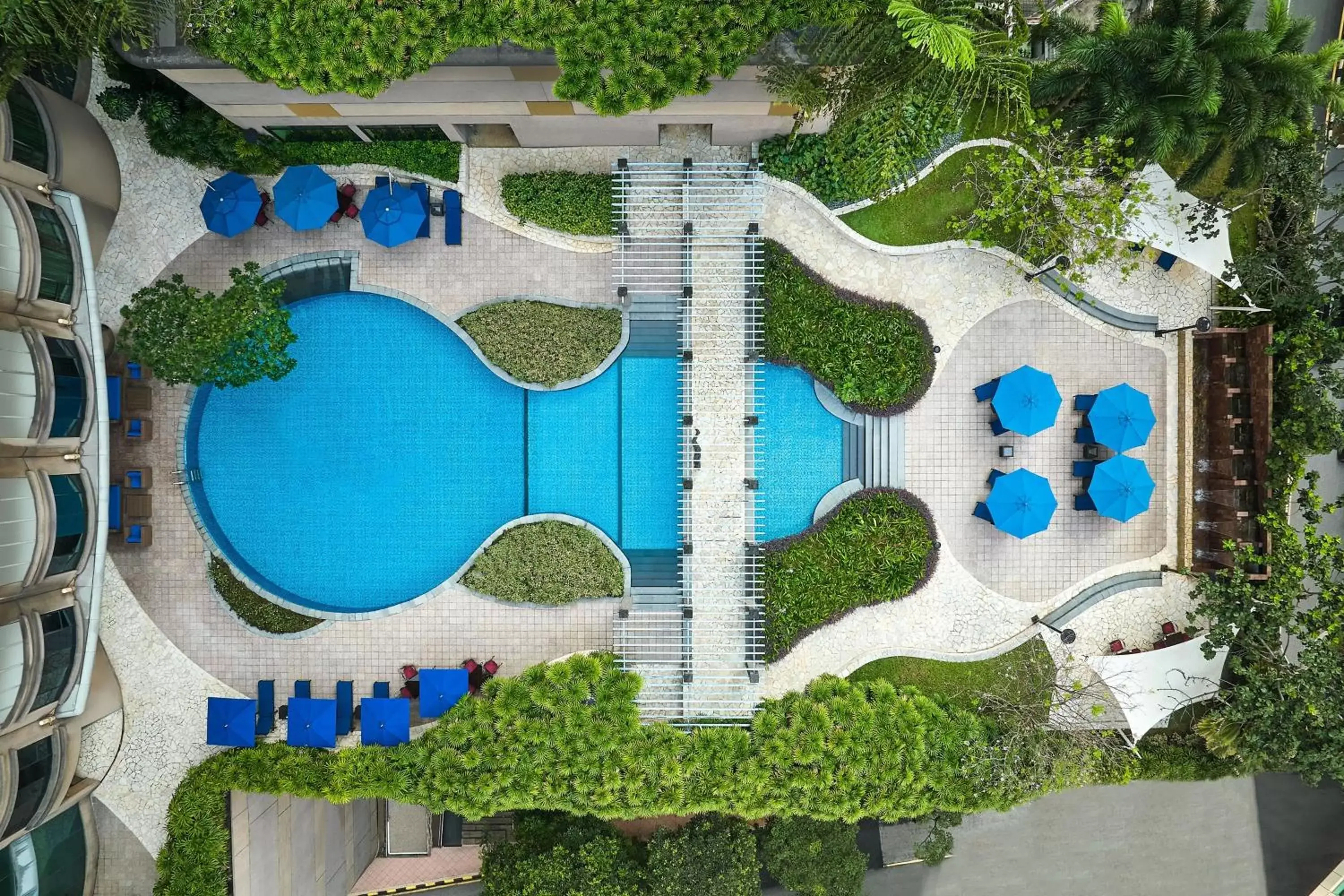 Swimming pool, Bird's-eye View in The Westin Kuala Lumpur