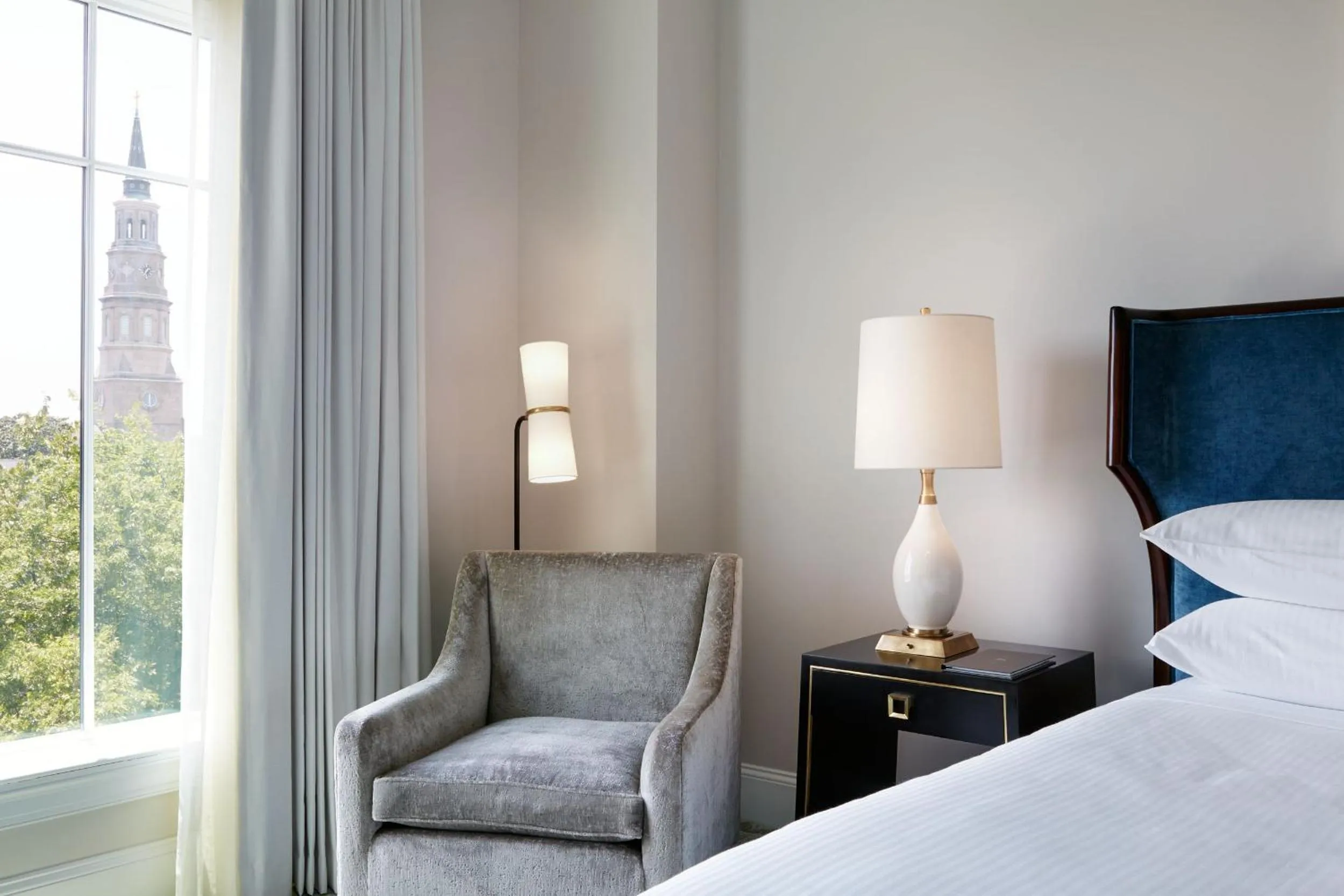 Decorative detail, Bed in The Spectator Hotel