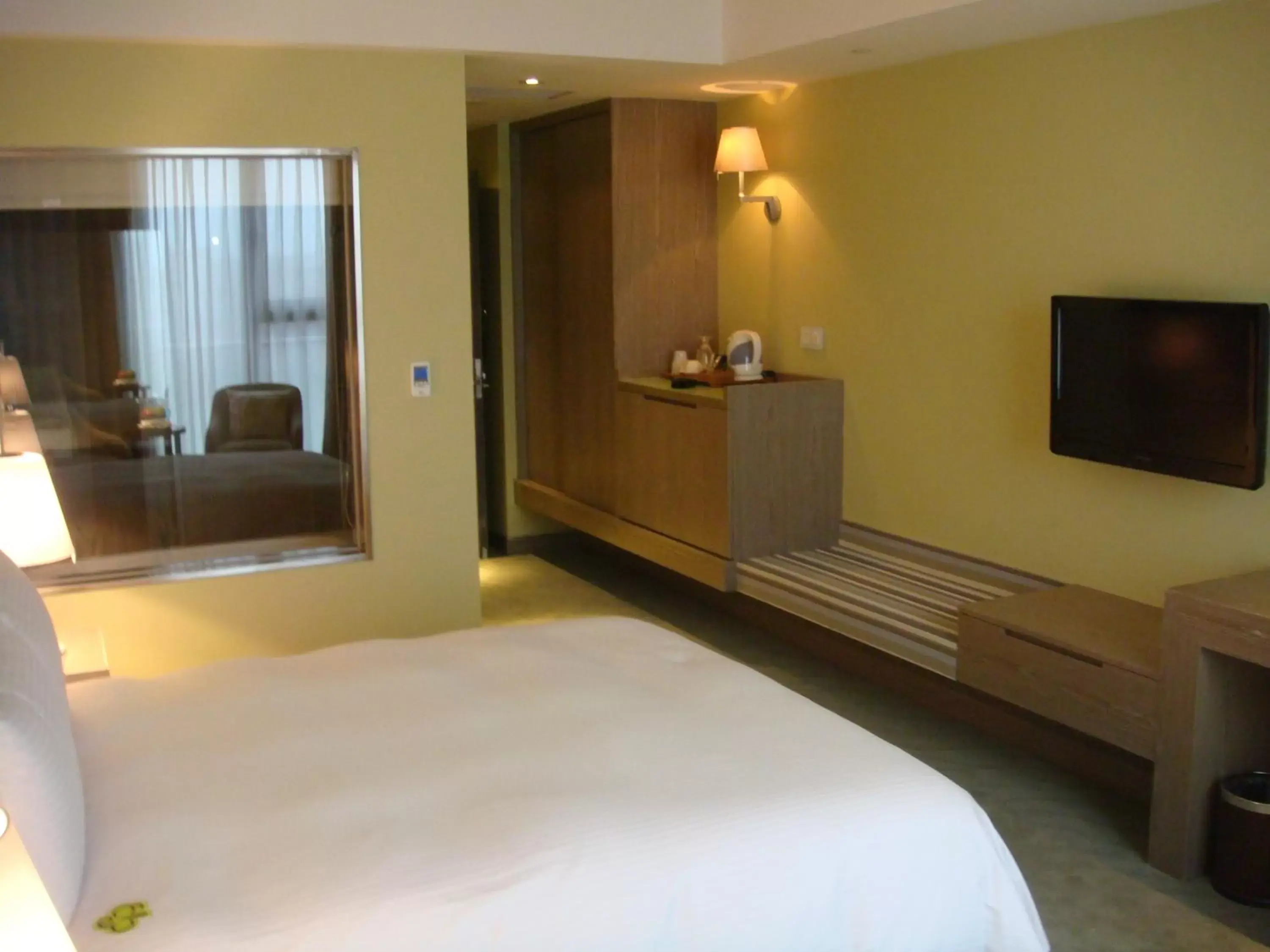 Bedroom, Bed in Park City Hotel - Luzhou Taipei