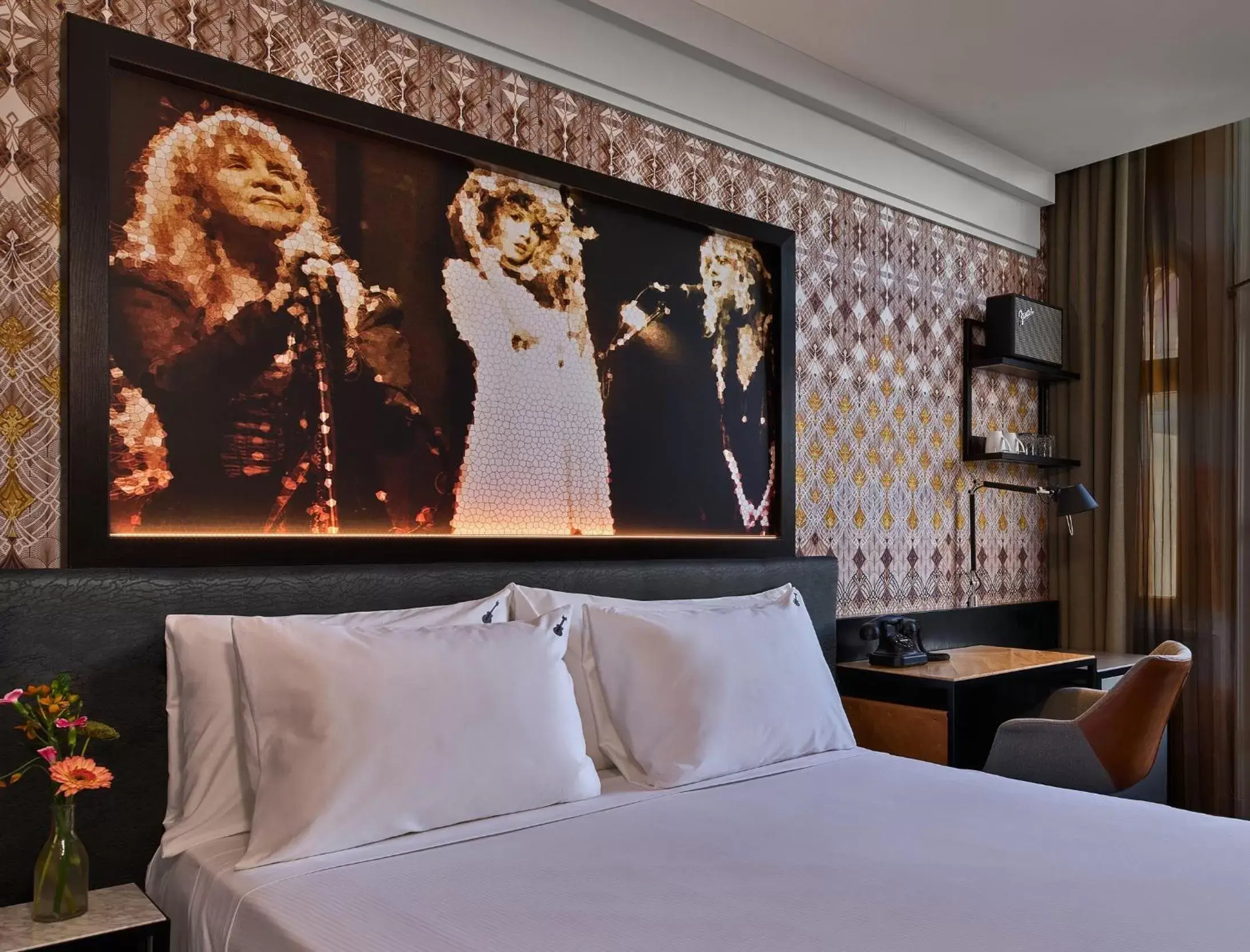 Bedroom, Bed in Hard Rock Hotel Amsterdam American