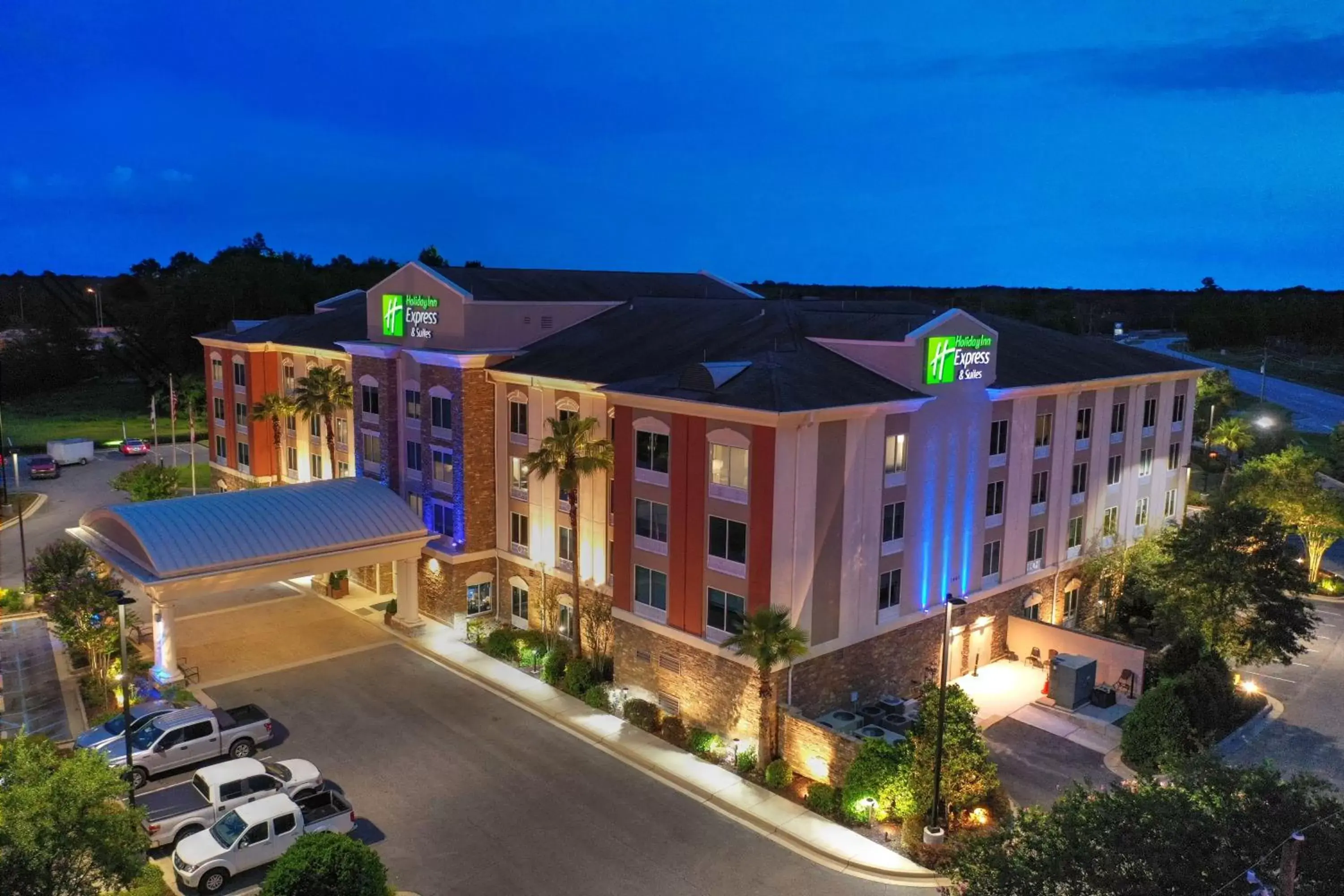 Property building, Bird's-eye View in Holiday Inn Express Hotel & Suites Mobile Saraland, an IHG Hotel