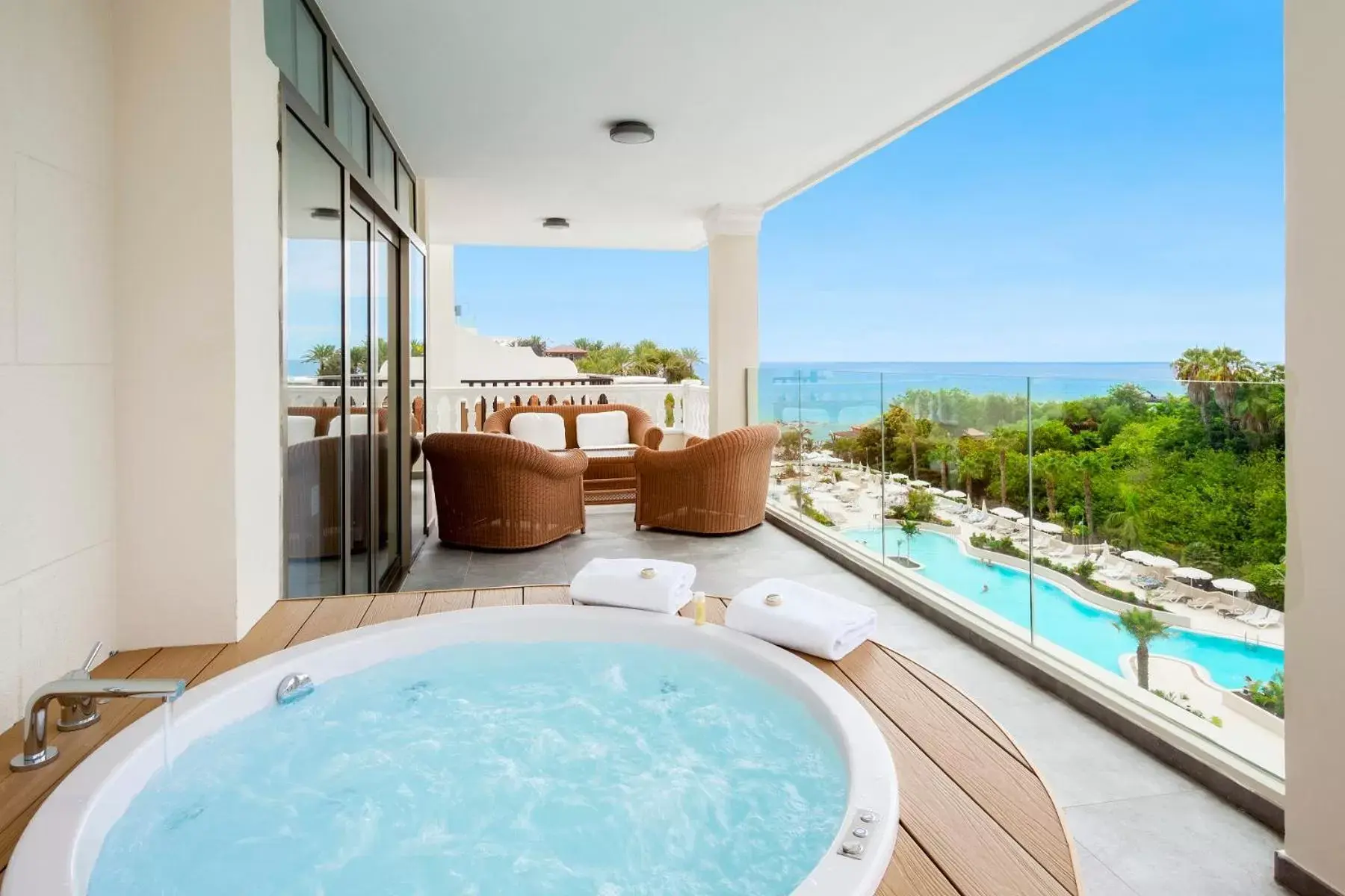 Gold Level Suite with Hot Tub and Ocean View (2 Adults + 1 Child) in Gran Tacande Wellness & Relax Costa Adeje Gold Level Suite with Hot Tub and Ocean View (2 Adults + 1 Child) in Gran Tacande Wellness & Relax Costa Adeje