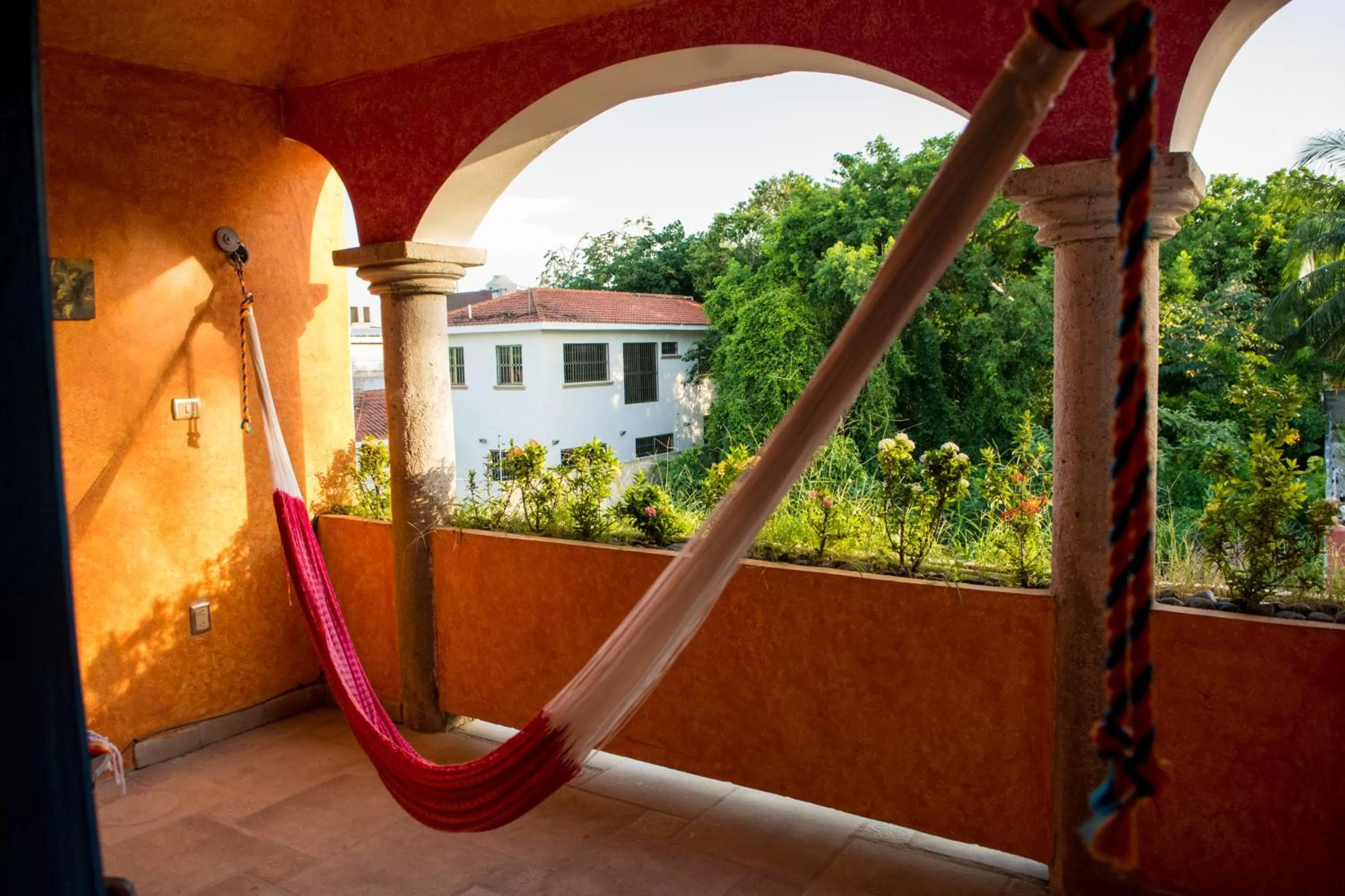 Balcony/Terrace in Hacienda Boutique B&B and Spa Solo Adultos