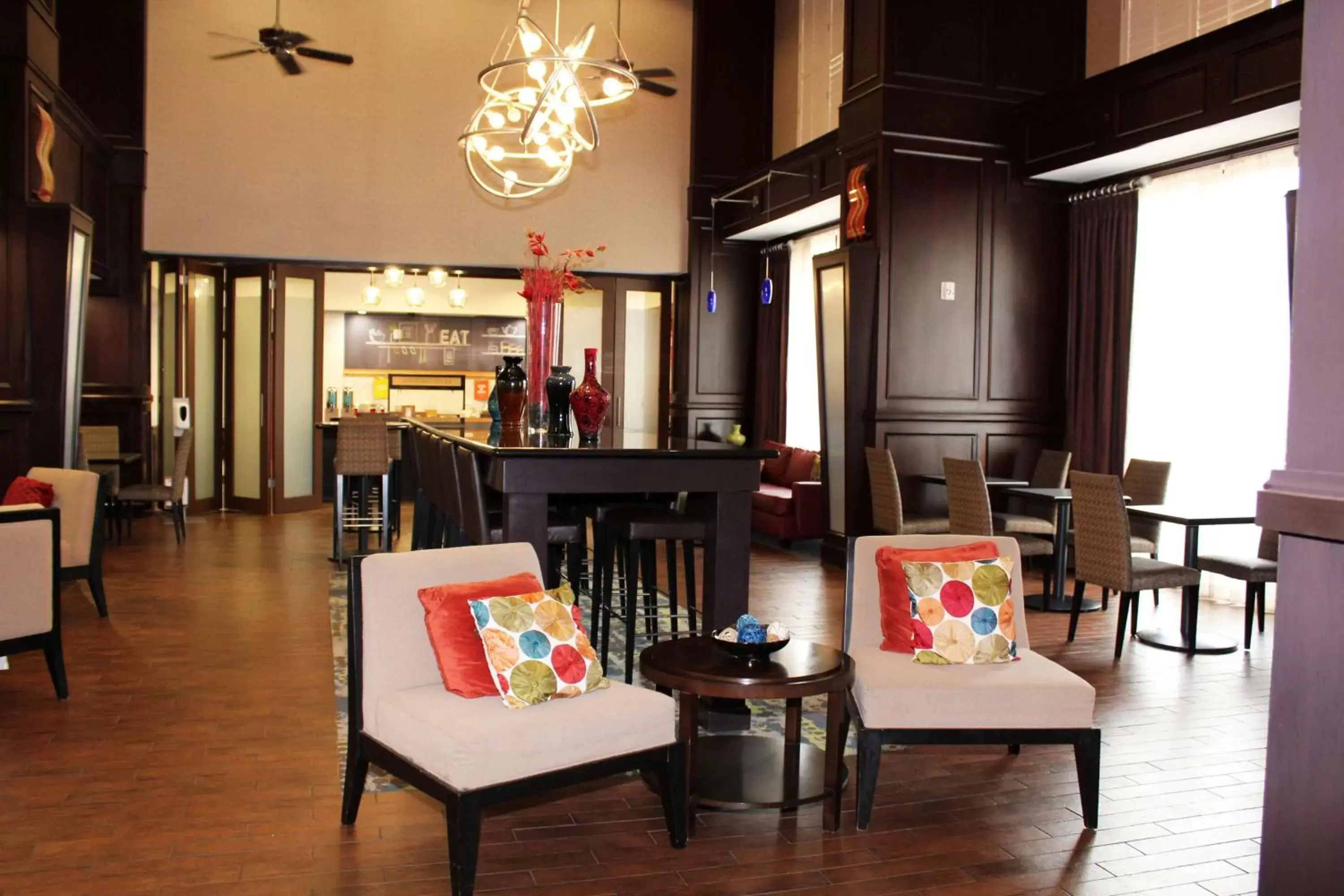 Lobby or reception, Restaurant/Places to Eat in Hampton Inn & Suites Mount Pleasant