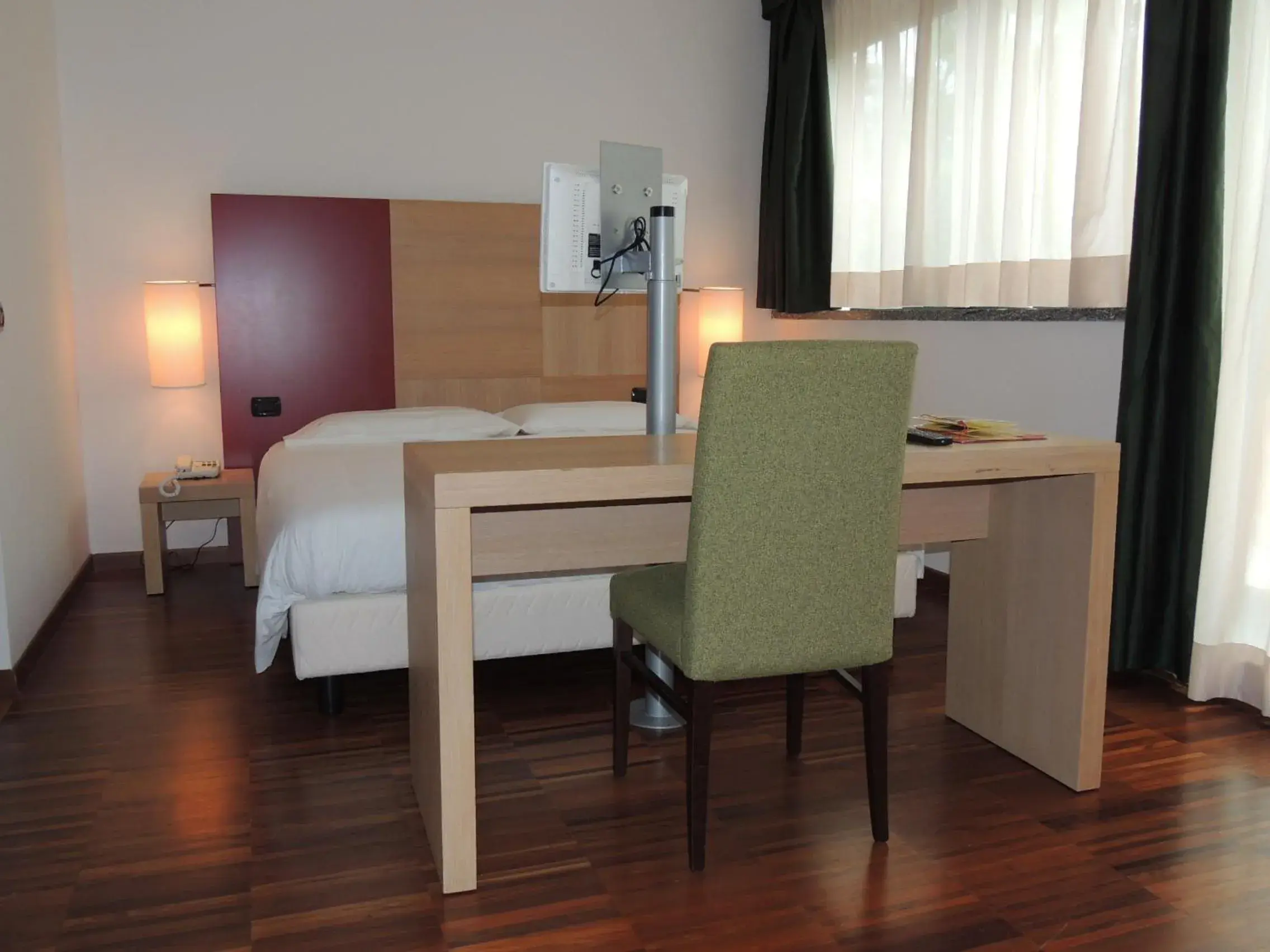 Bed, Seating Area in Cascina Scova Resort