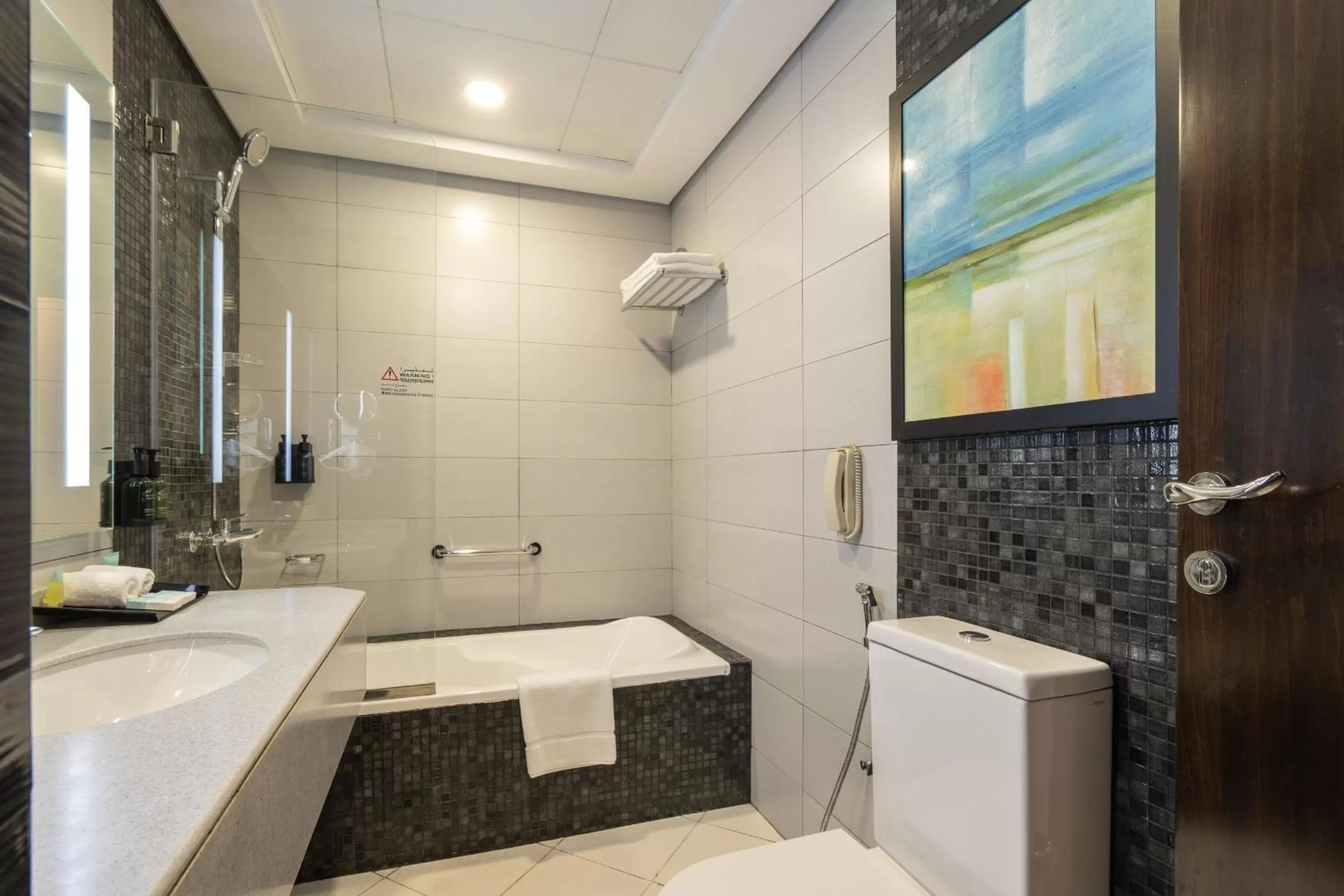 Toilet in Ramada by Wyndham Dubai Barsha Heights