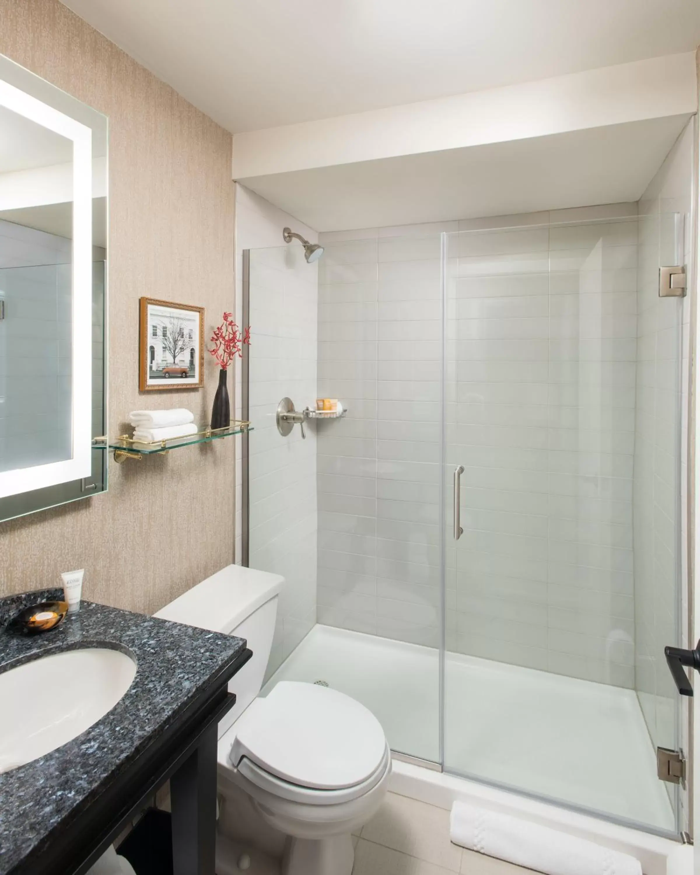 Bathroom in Claridge House