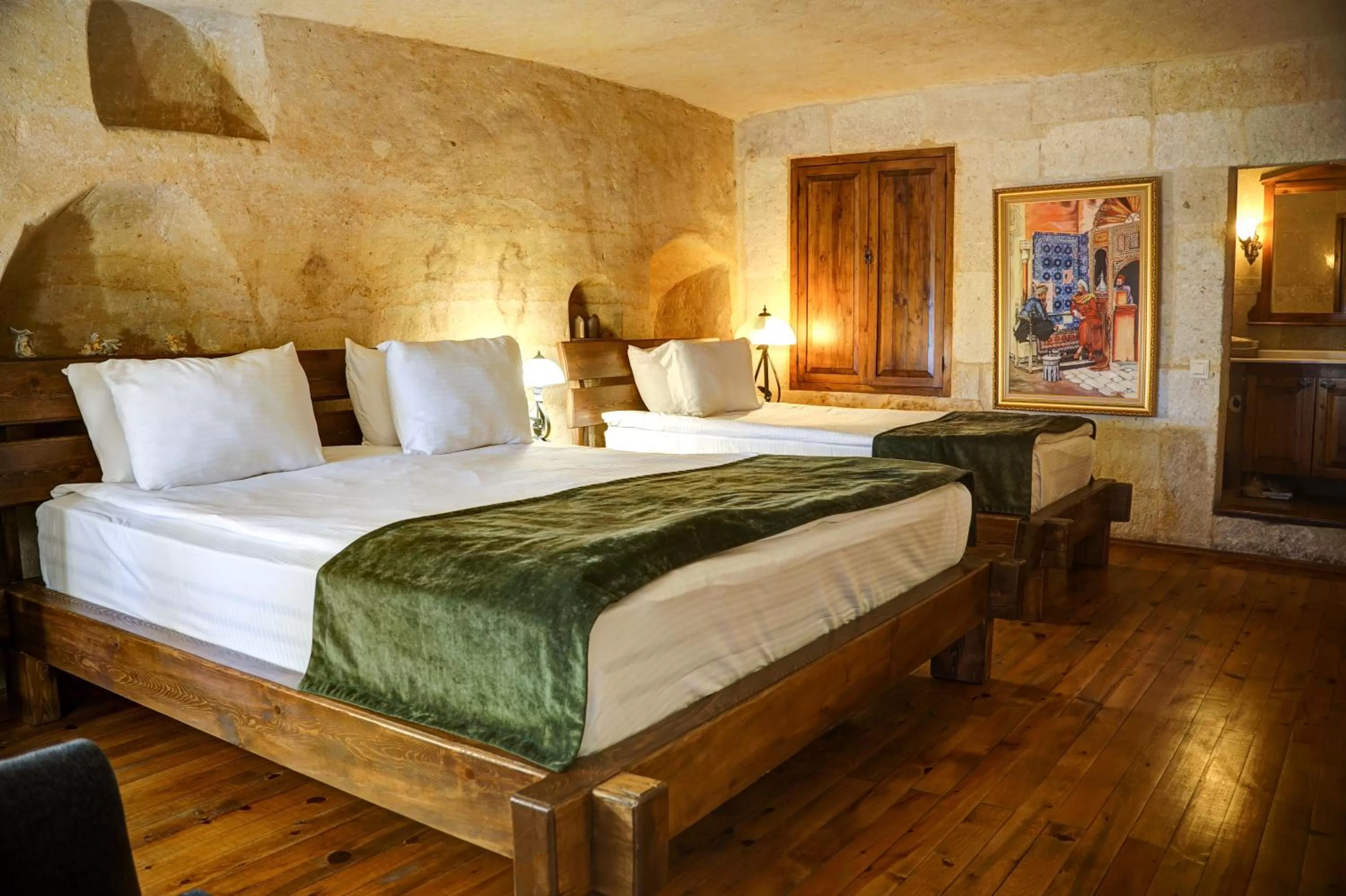 Bed in 4 Oda Cave House - Special Class